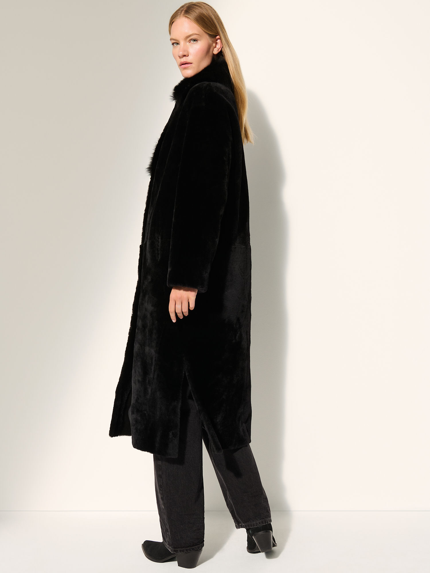 Lana Reversible Sheepskin Coat - XNAUWBI