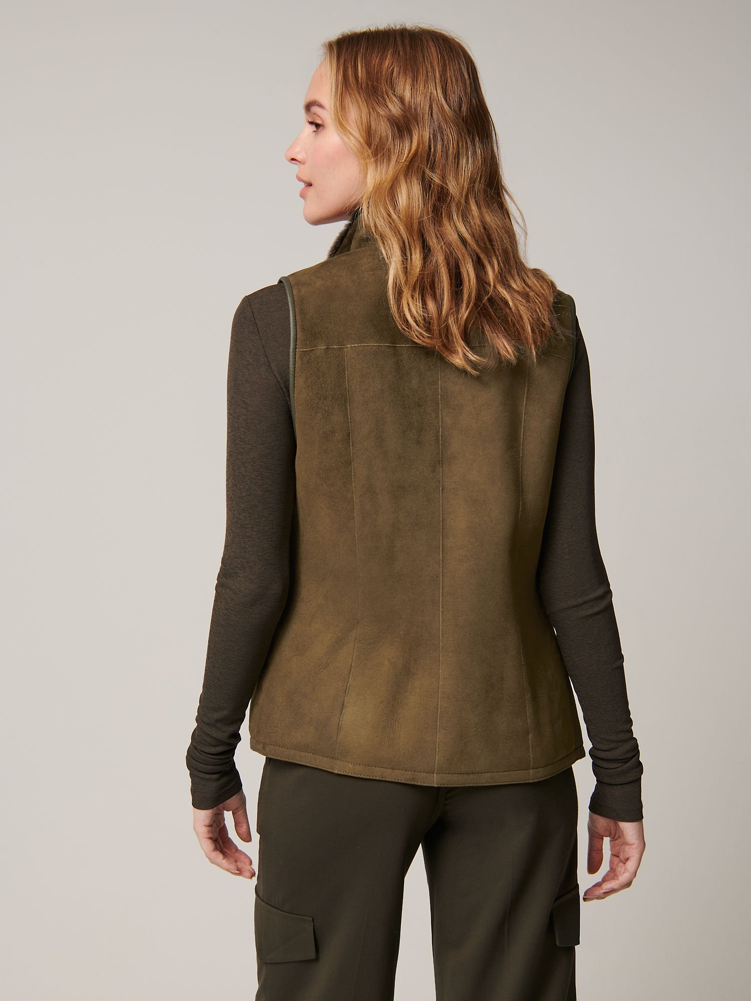 Faith Sheepskin Vest - XNAUWBI