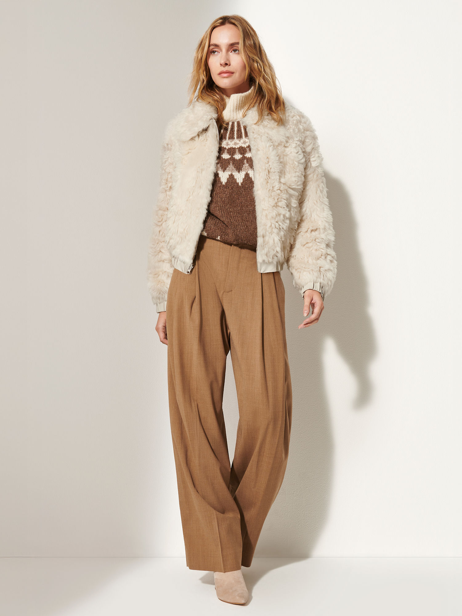 Phoebe Reversible Sheepskin Jacket - XNAUWBI