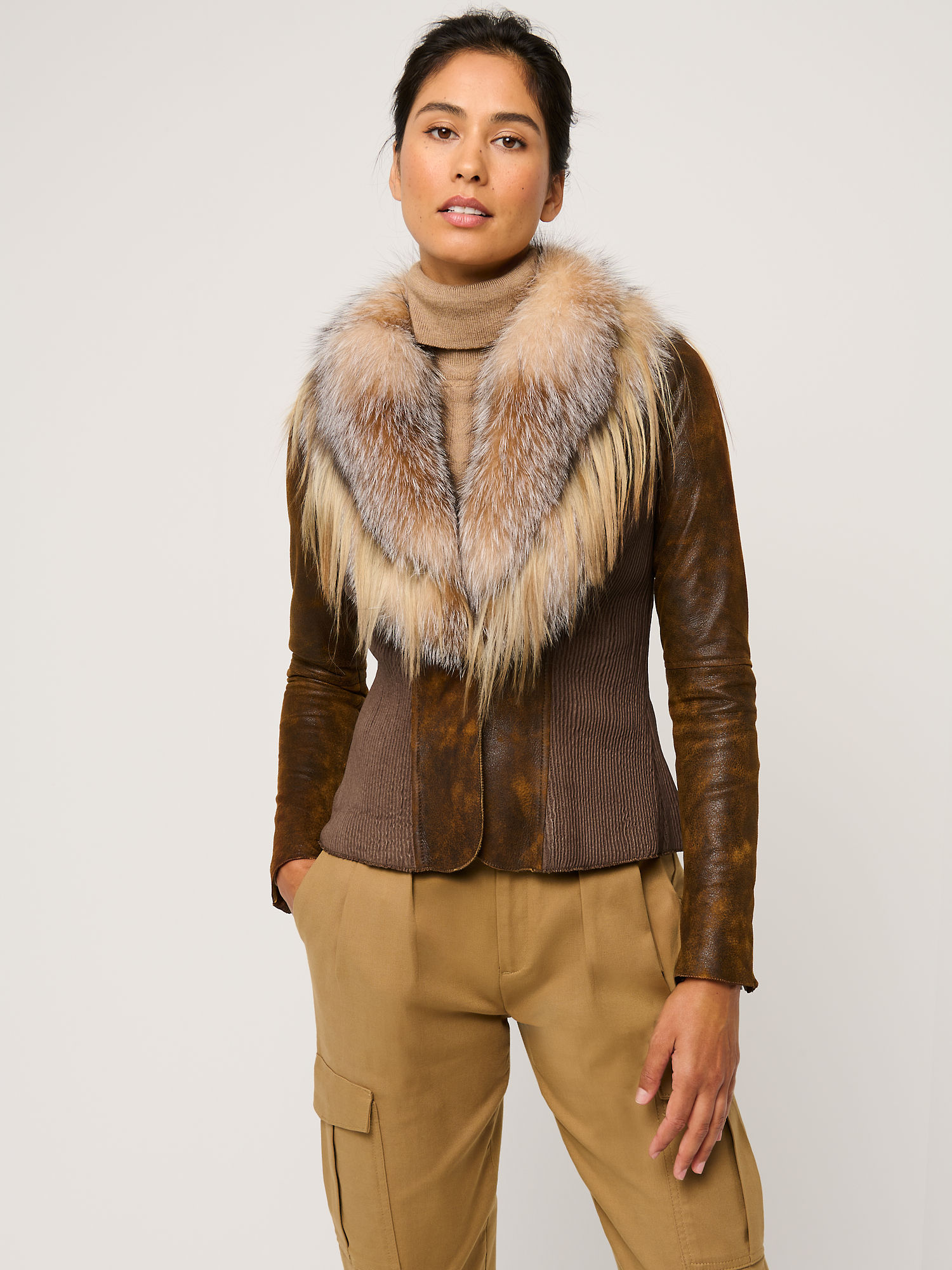 Savannah Leather Jacket - XNAUWBI