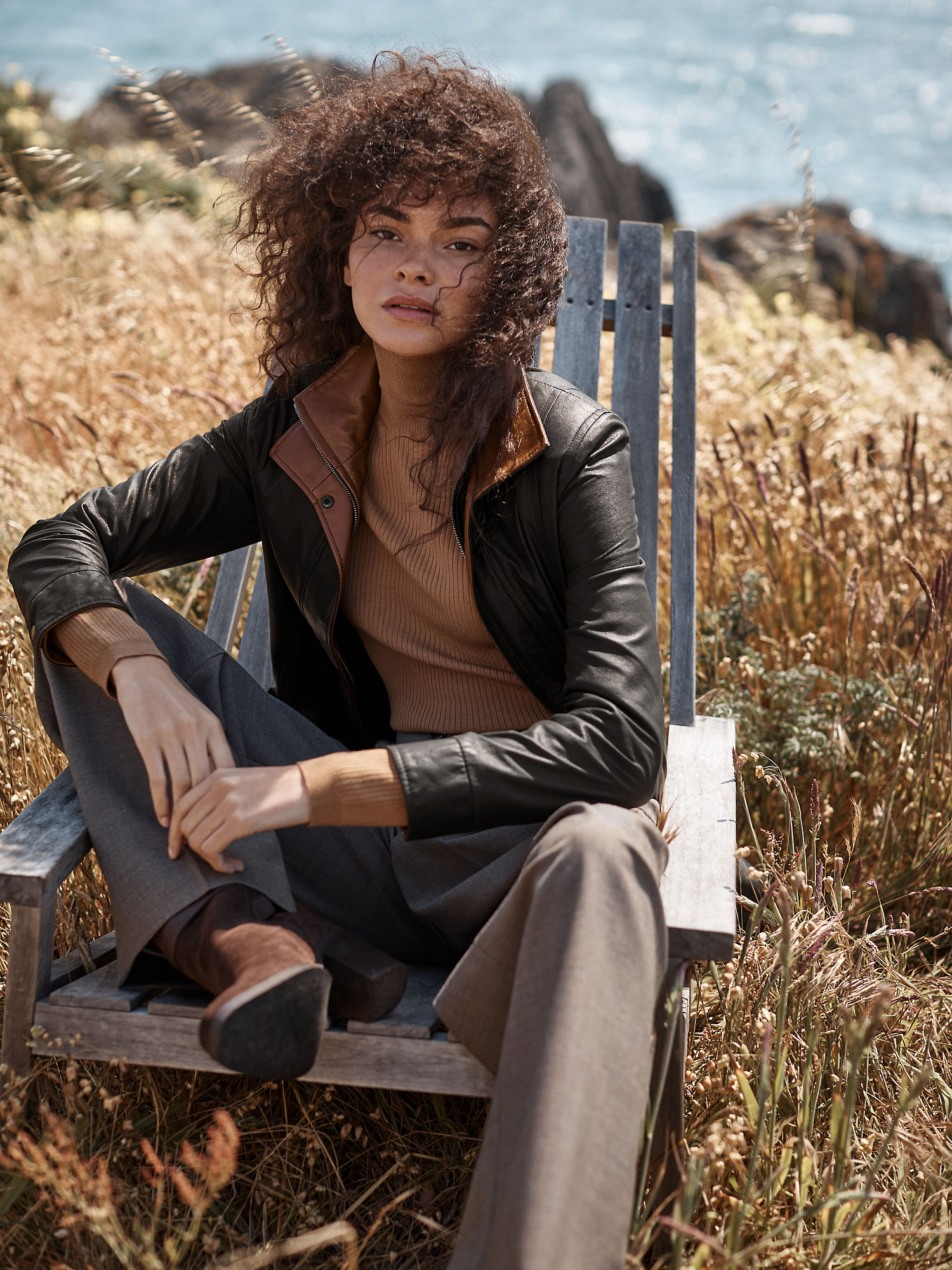 Rory Lite Leather Jacket - XNAUWBI