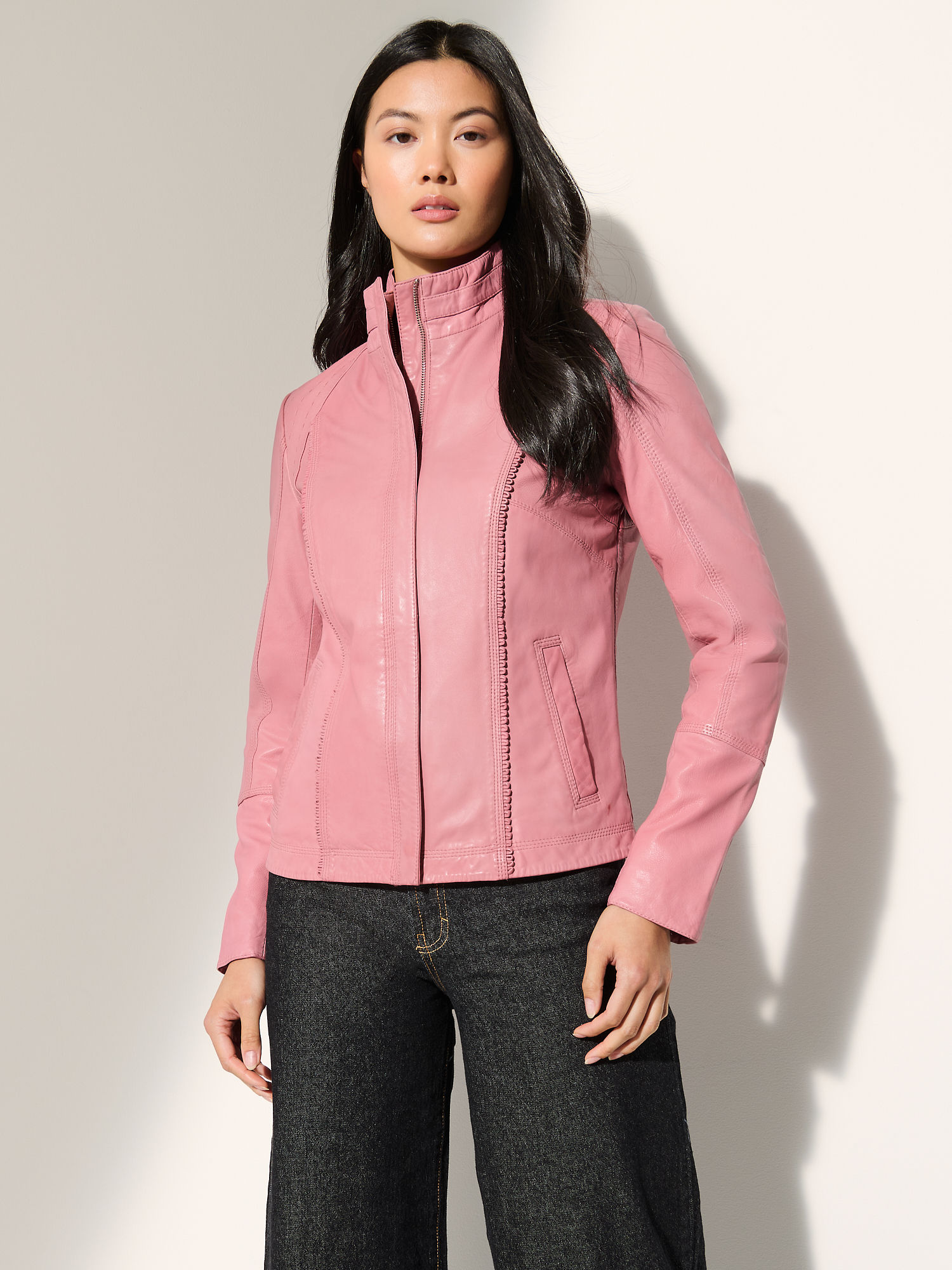 Azura Leather Jacket - XNAUWBI