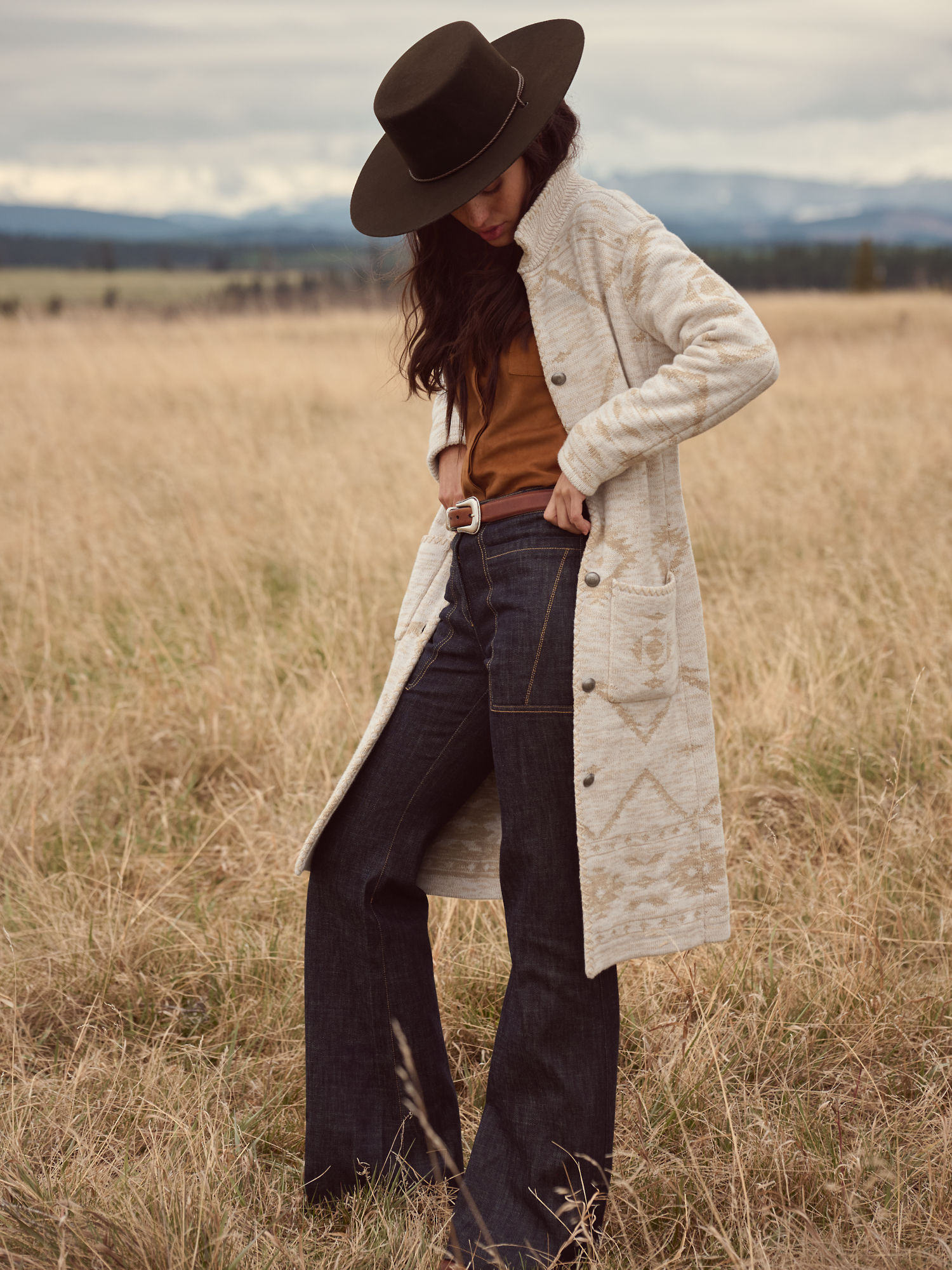 Silverheels Peak Cotton Sweater Jacket - XNAUWBI