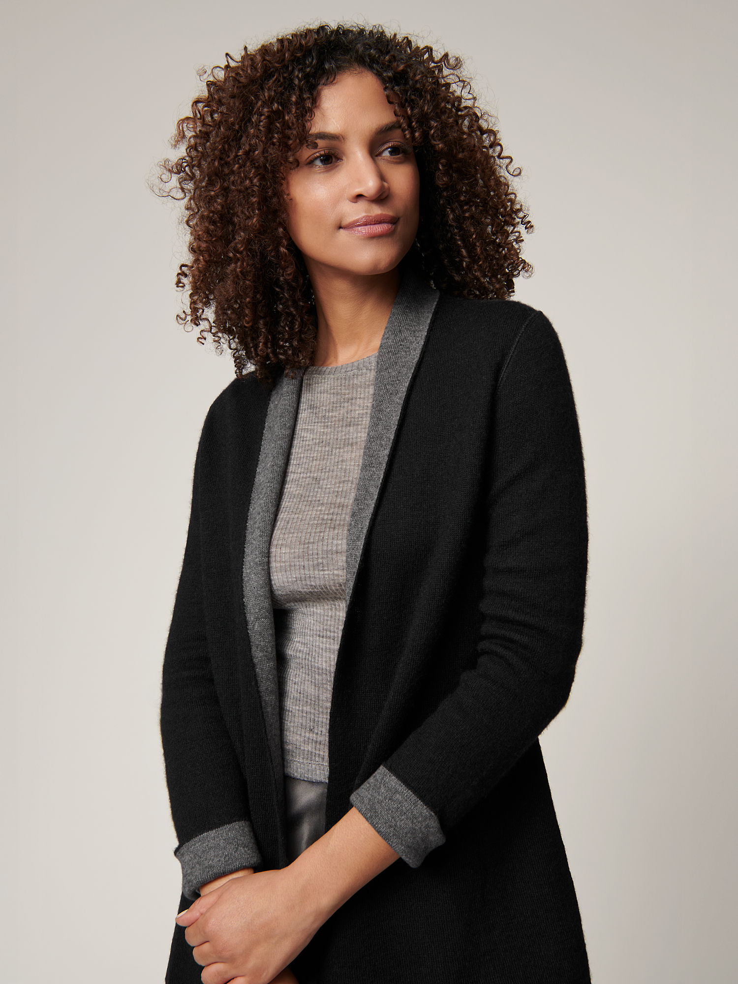 Essential Reversible Alpaca Wool-Blend Cardigan - XNAUWBI