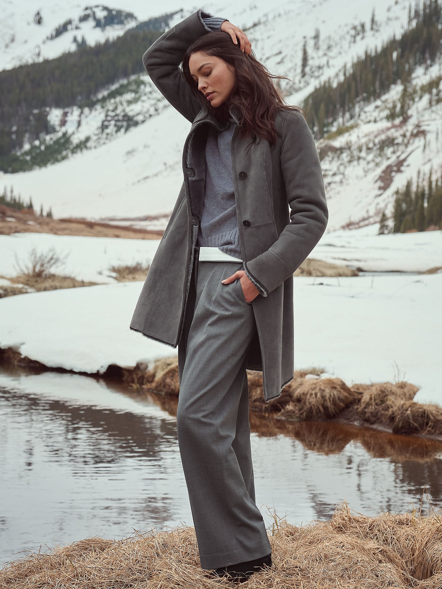 Camila Sheepskin Coat - XNAUWBI