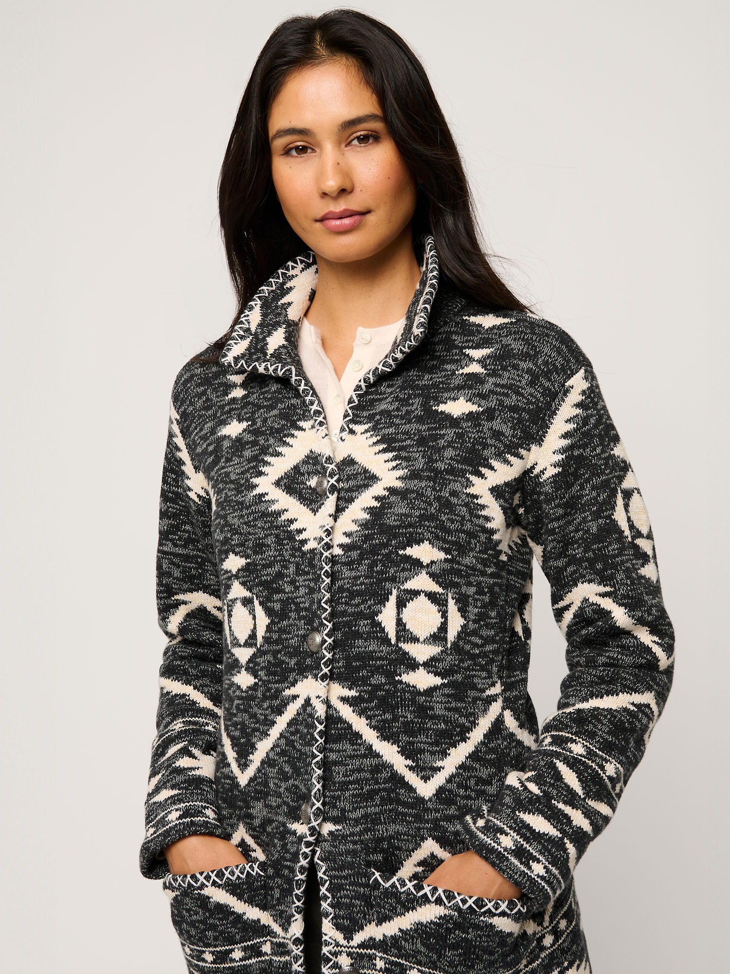 Silverheels Cotton Cardigan - XNAUWBI