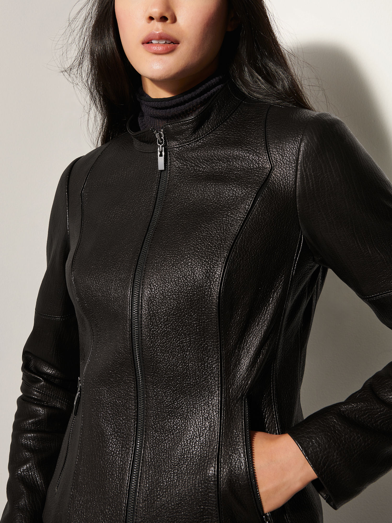 Danni Leather Jacket - XNAUWBI