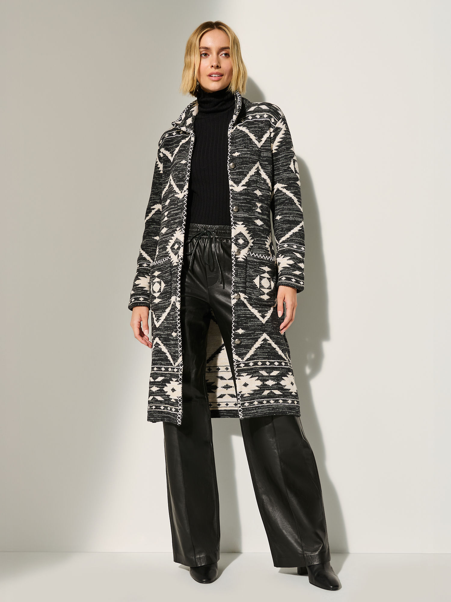 Silverheels Peak Cotton Sweater Jacket - XNAUWBI