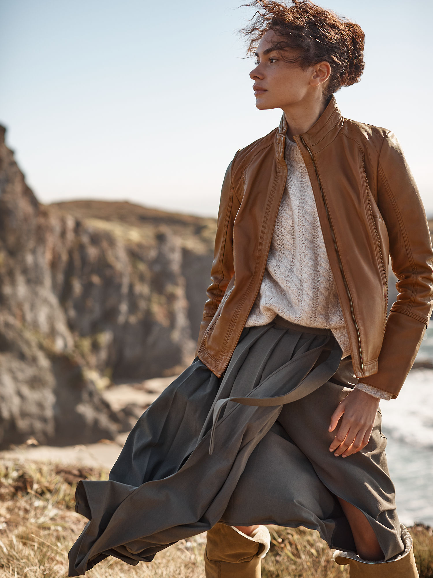 Azura Leather Jacket - XNAUWBI