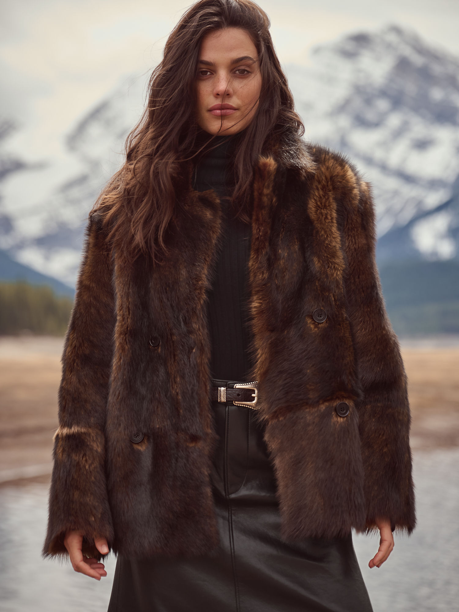 Andi Toscana Sheepskin Coat - XNAUWBI