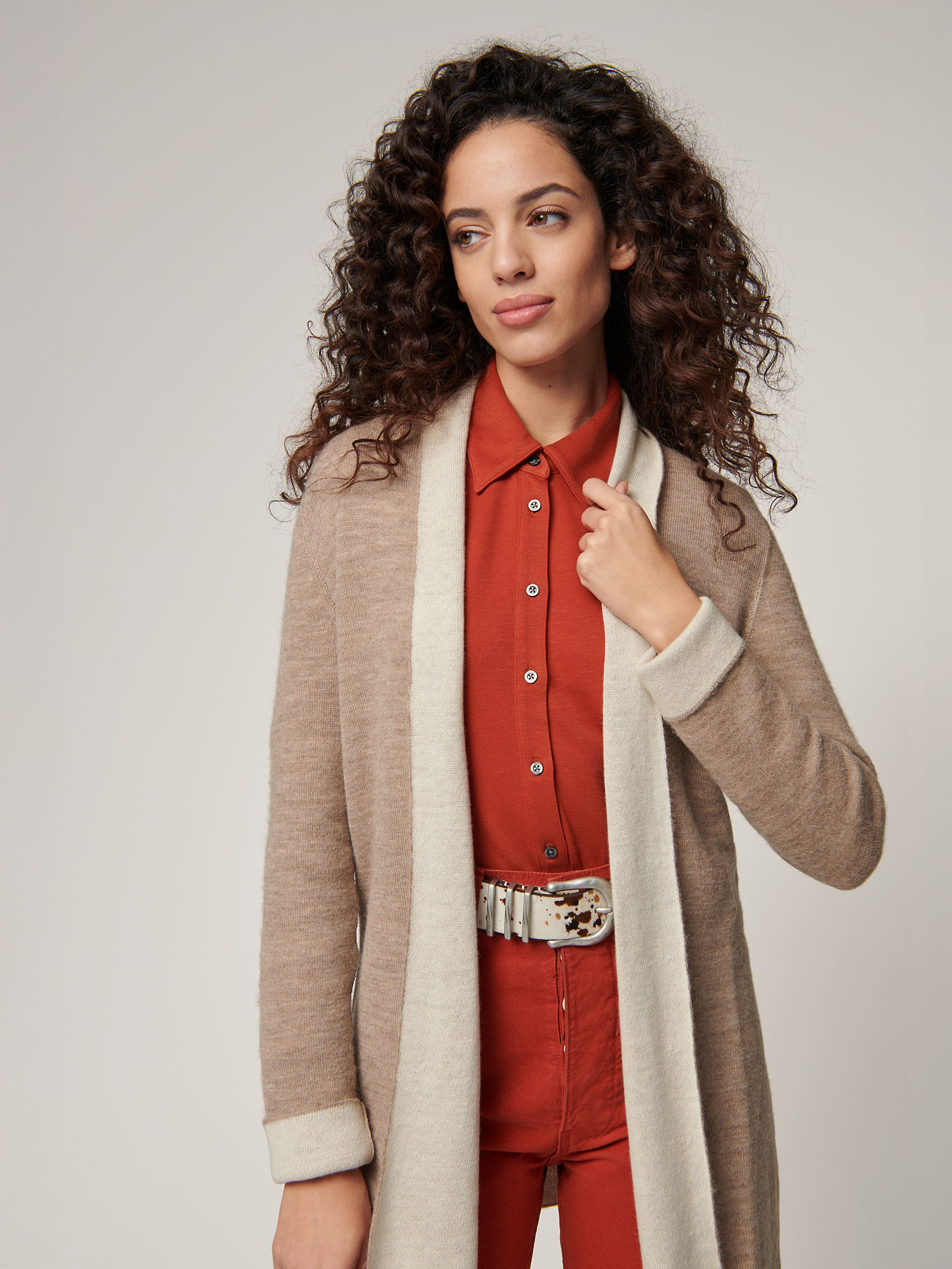 Essential Reversible Alpaca Wool-Blend Cardigan - XNAUWBI