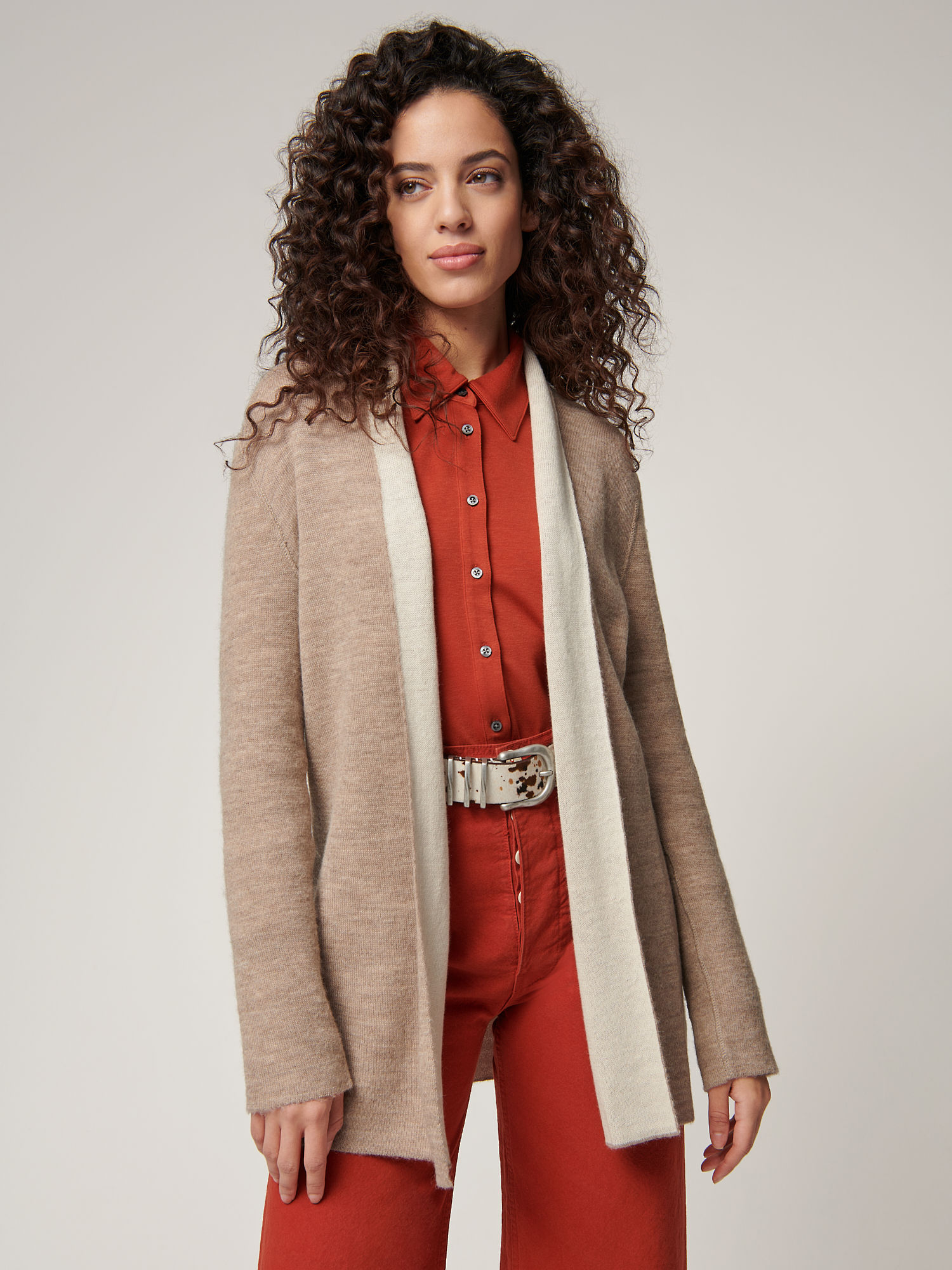 Essential Reversible Alpaca Wool-Blend Cardigan - XNAUWBI