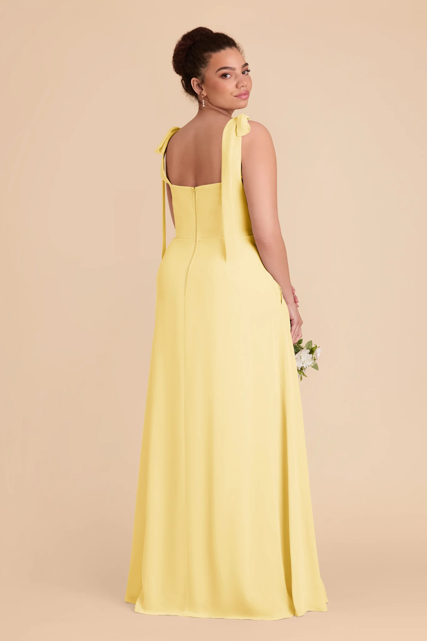 Chiffon Lemon Sorbet Dress - XNAUWBI