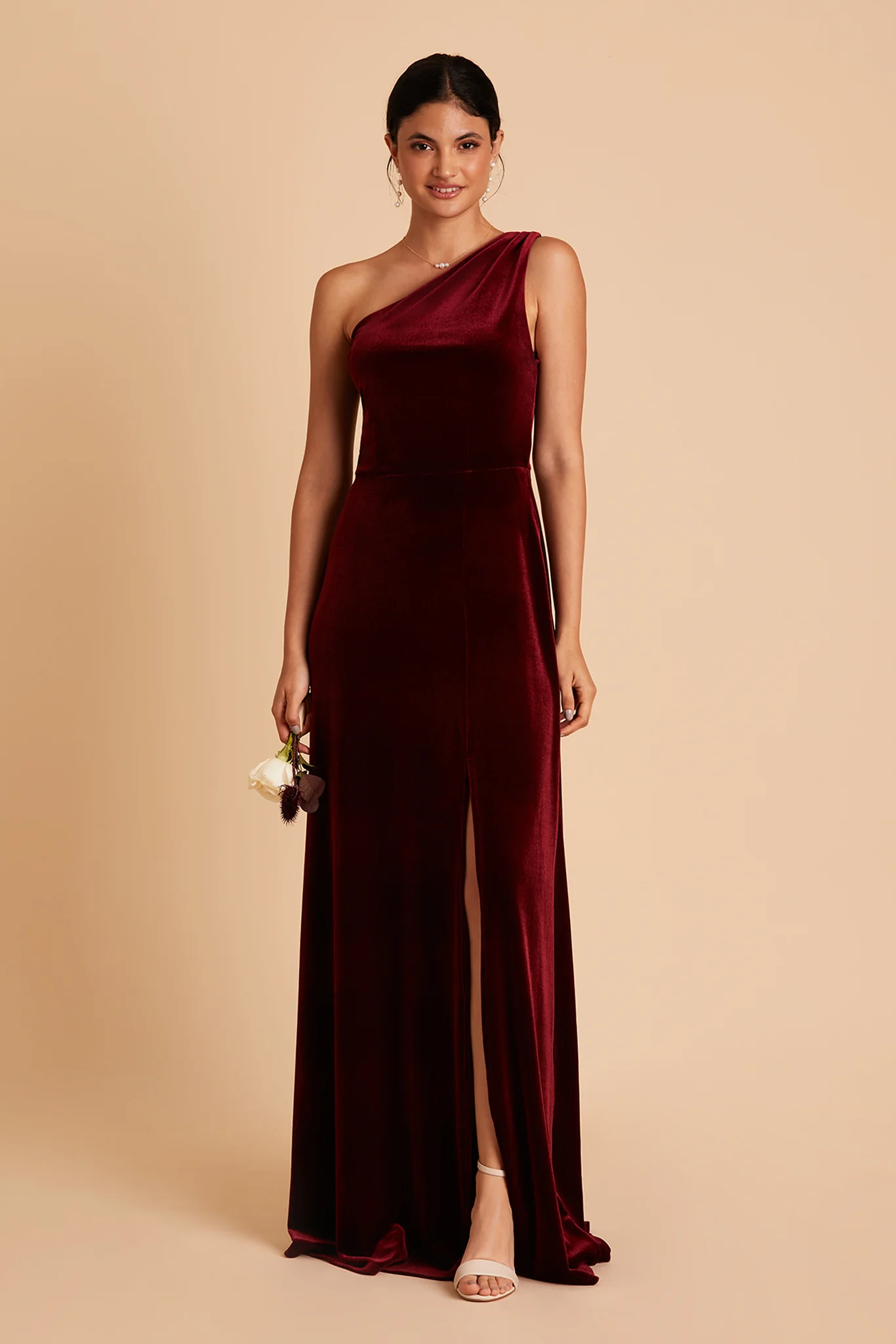 Velvet Cabernet Dress - XNAUWBI