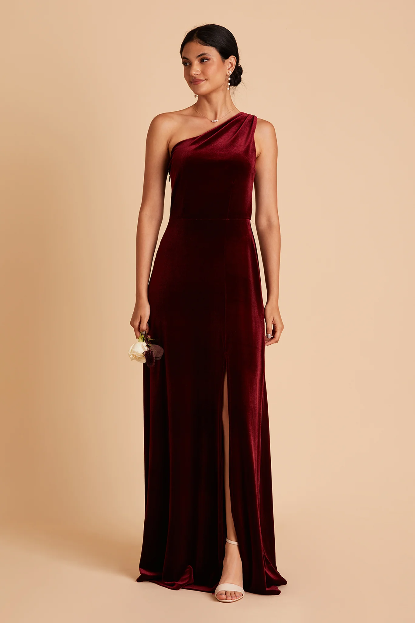 Velvet Cabernet Dress - XNAUWBI