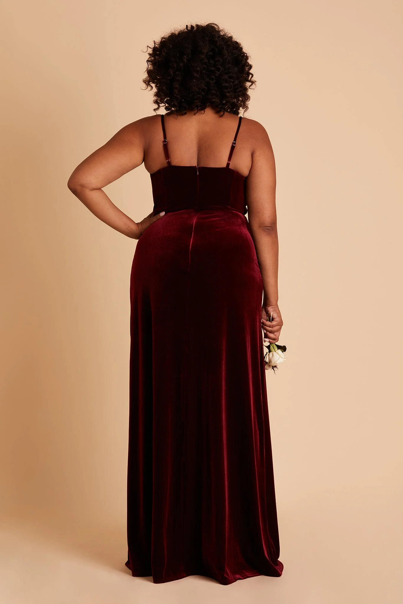Velvet Cabernet Dress - XNAUWBI