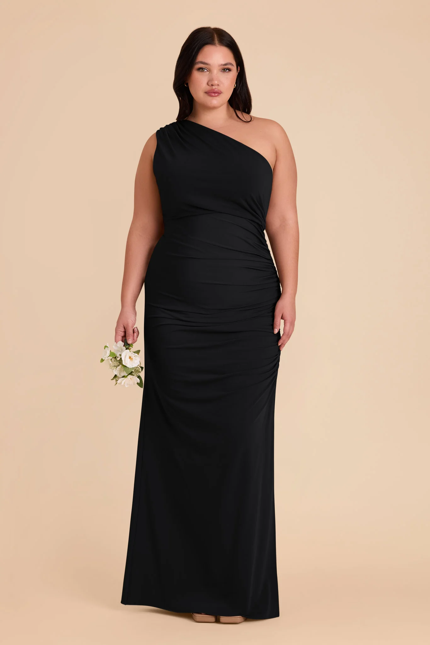 Luxe Knit Black Dress - XNAUWBI