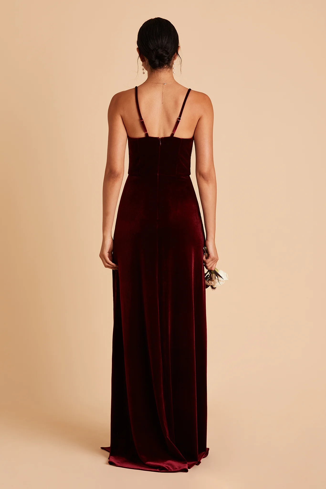 Velvet Cabernet Dress - XNAUWBI