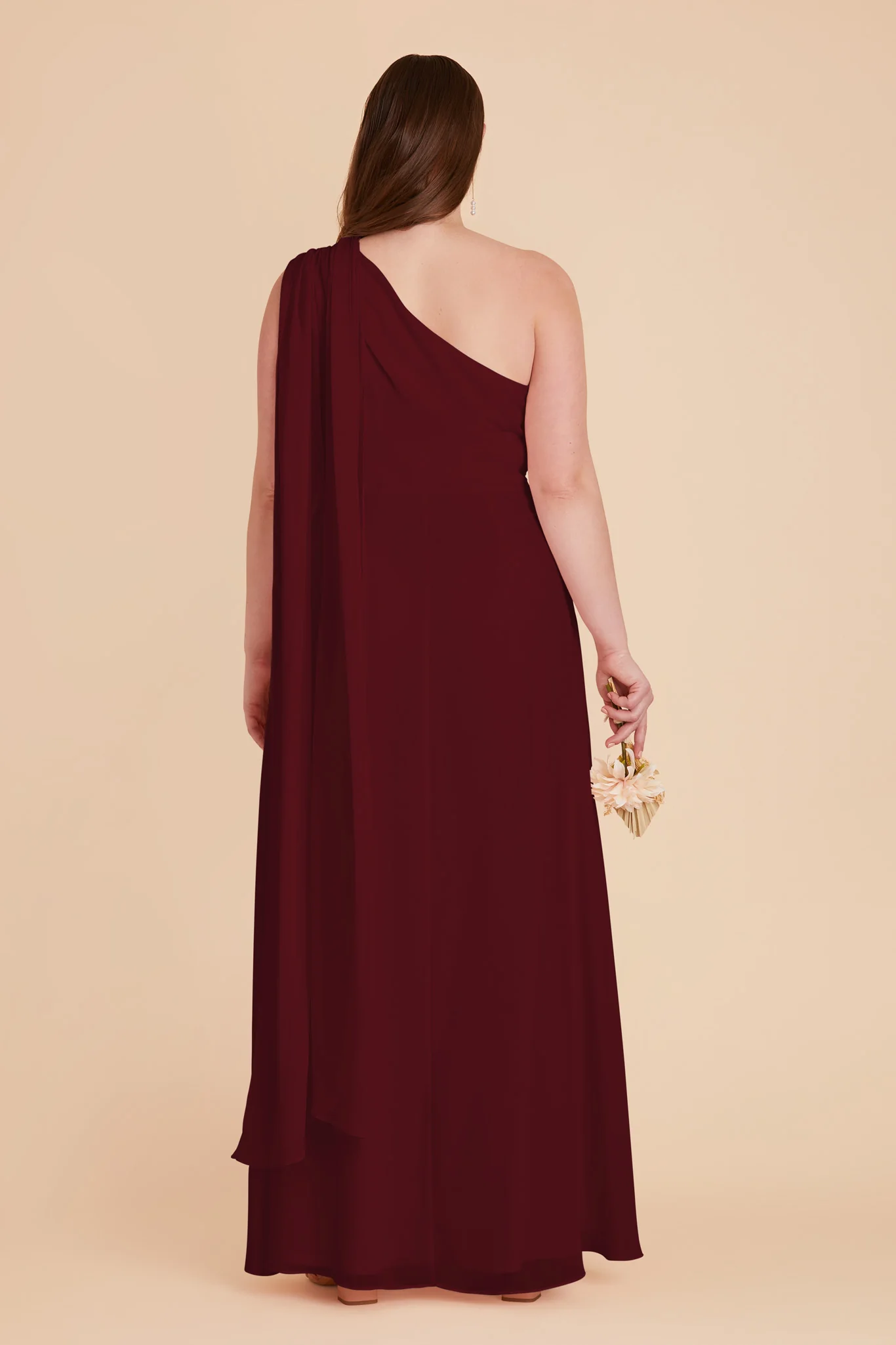 Chiffon Cabernet Dress - XNAUWBI