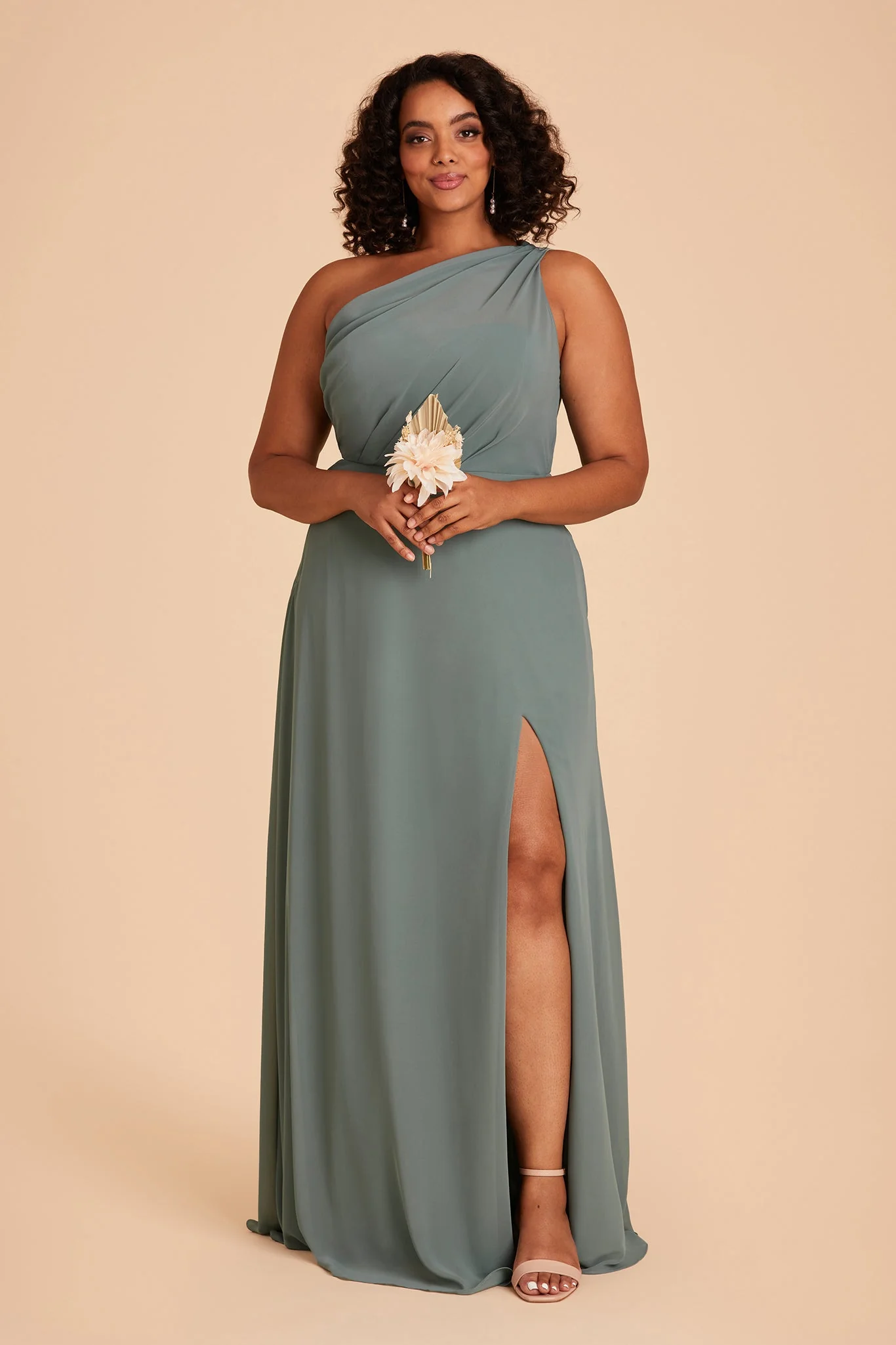 Chiffon Sea Glass Dress - XNAUWBI