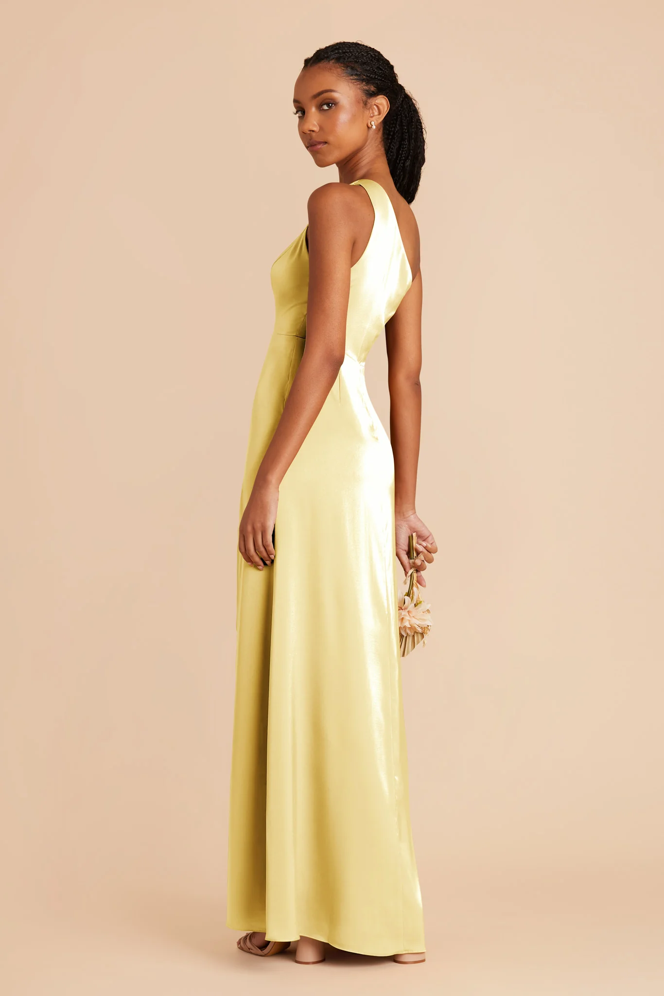 Matte Satin Lemon Sorbet Dress - XNAUWBI
