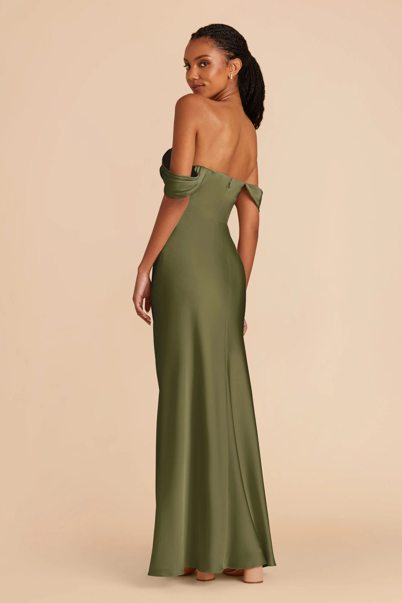 Matte Satin Martini Dress - XNAUWBI