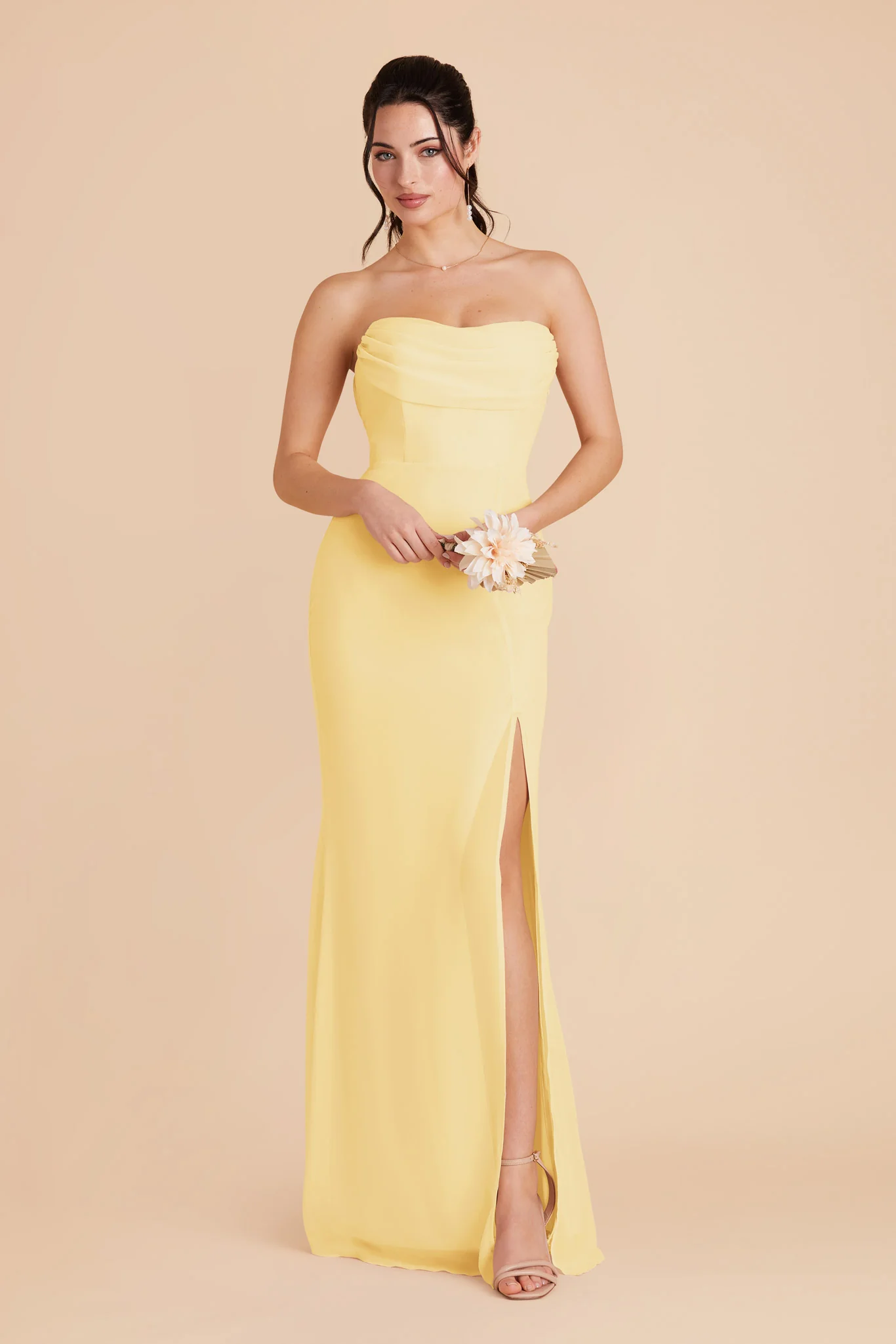 Chiffon Lemon Sorbet Dress - XNAUWBI