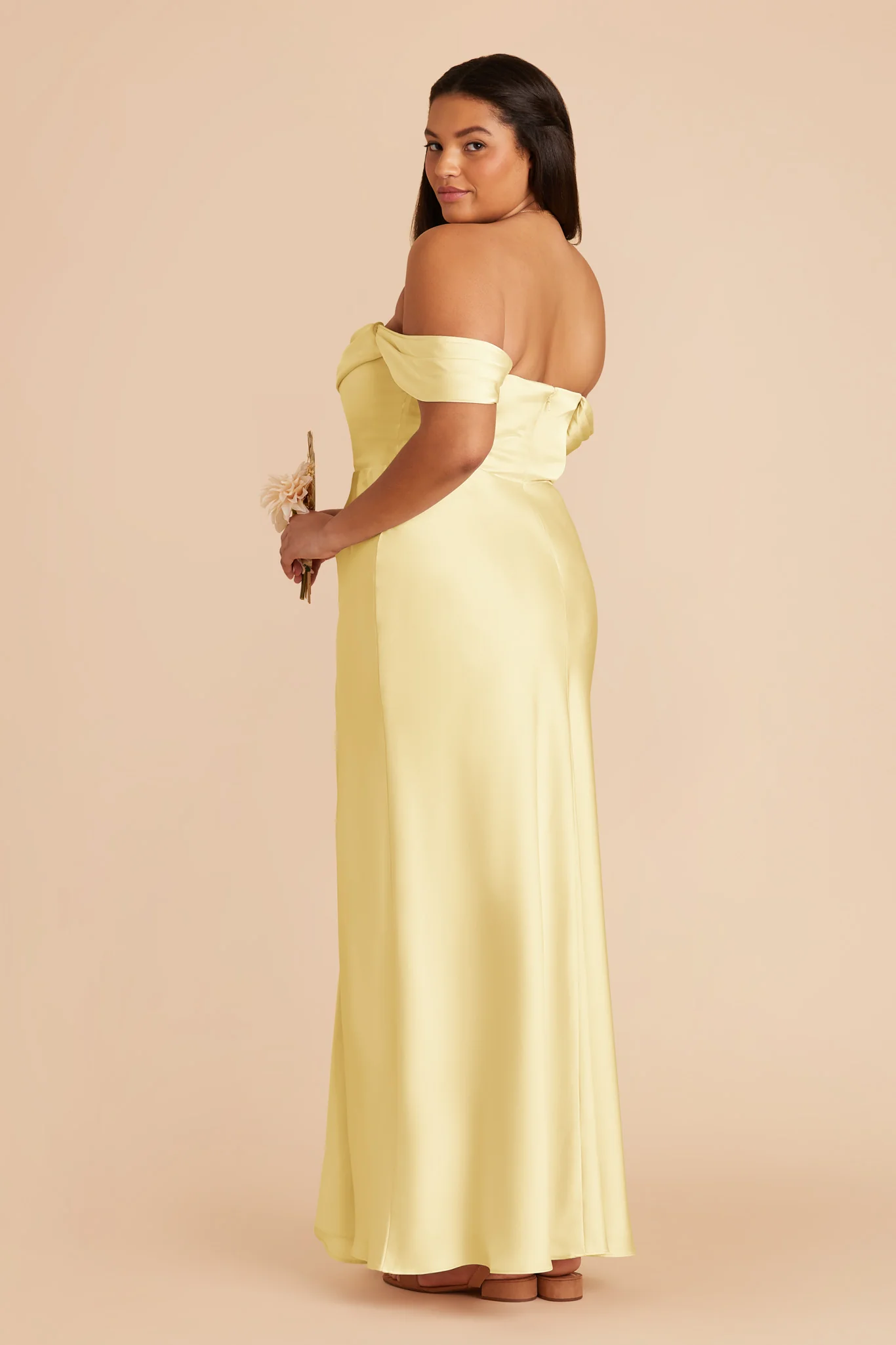 Matte Satin Lemon Sorbet Dress - XNAUWBI