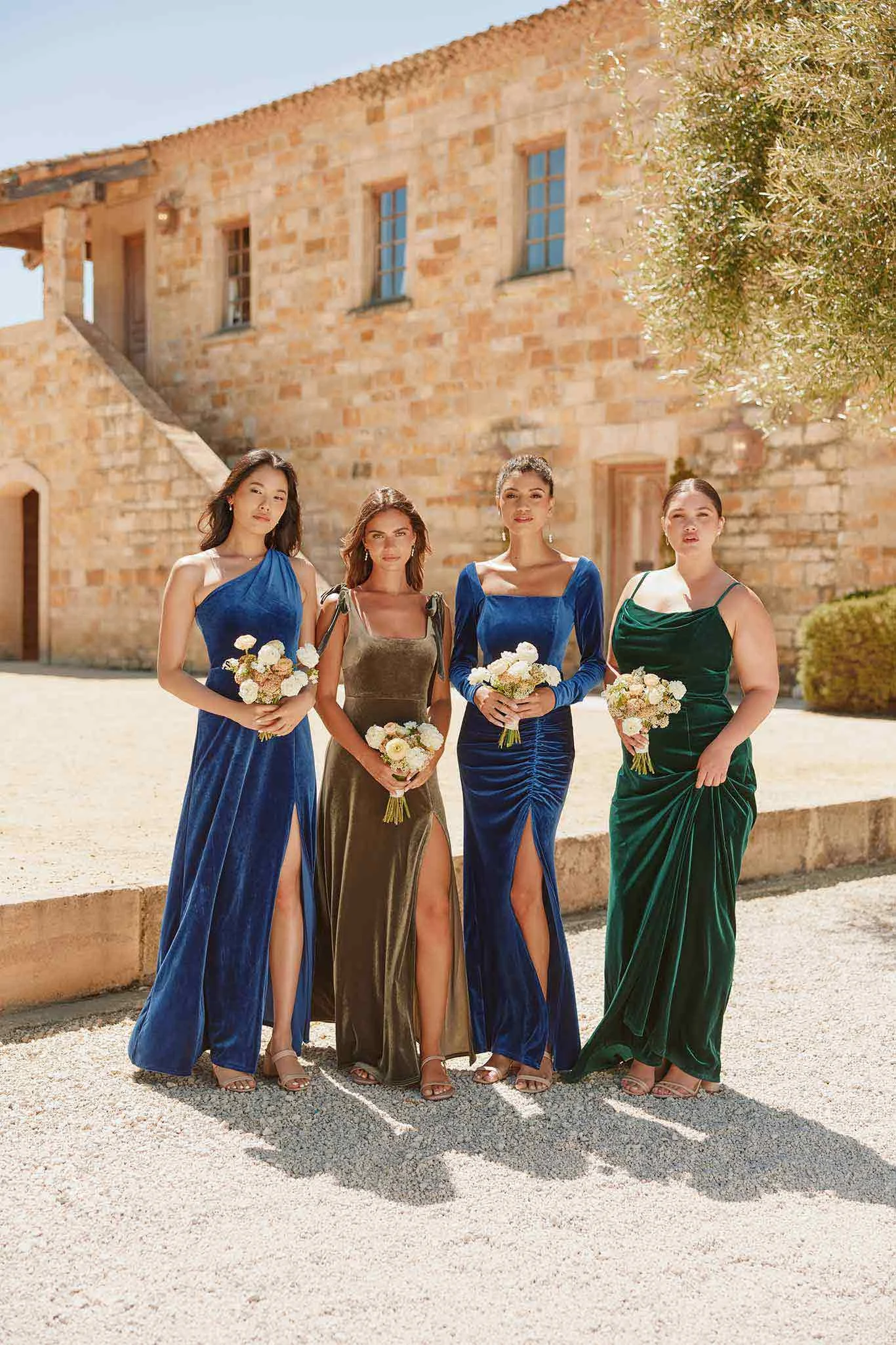 Velvet Emerald Dress - XNAUWBI