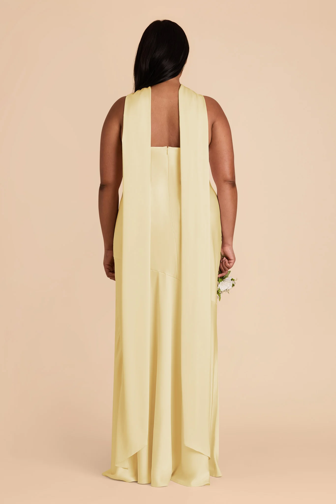 Matte Satin Lemon Sorbet Dress - XNAUWBI