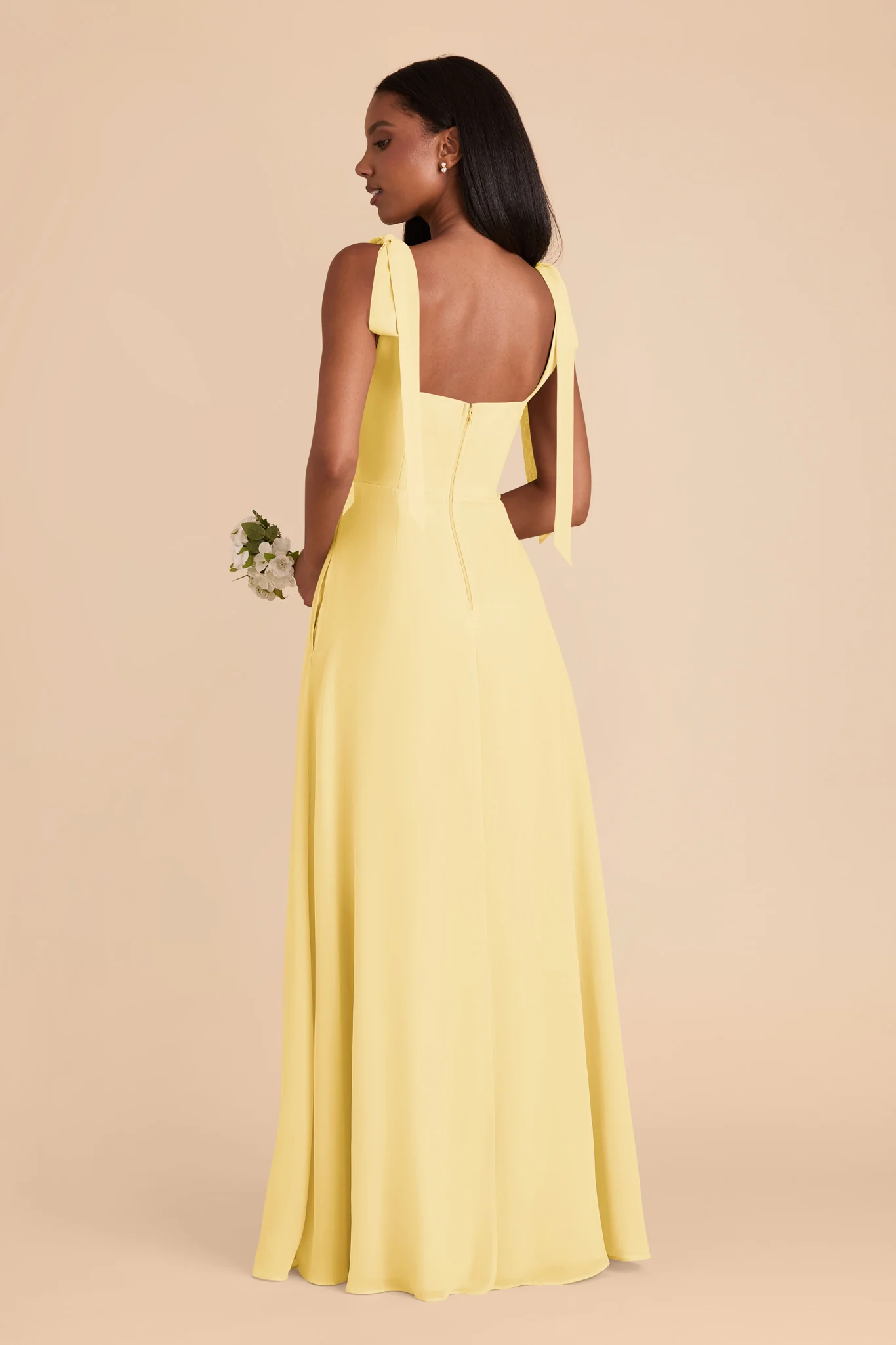 Chiffon Lemon Sorbet Dress - XNAUWBI
