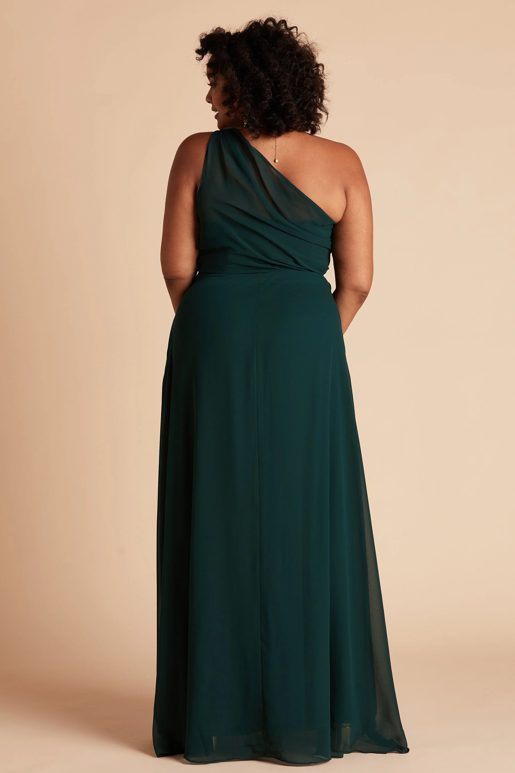 Chiffon Emerald Dress - XNAUWBI