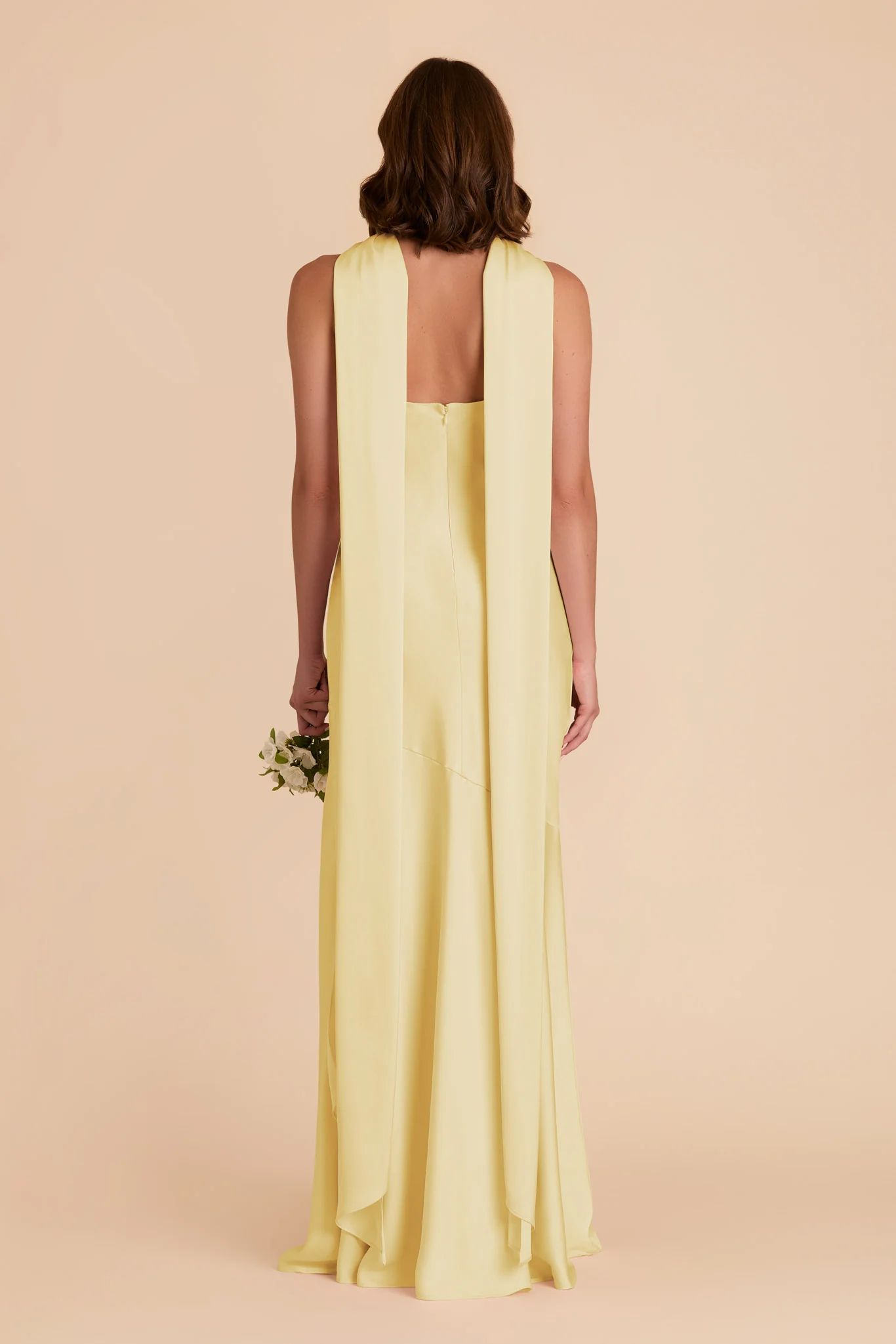Matte Satin Lemon Sorbet Dress - XNAUWBI