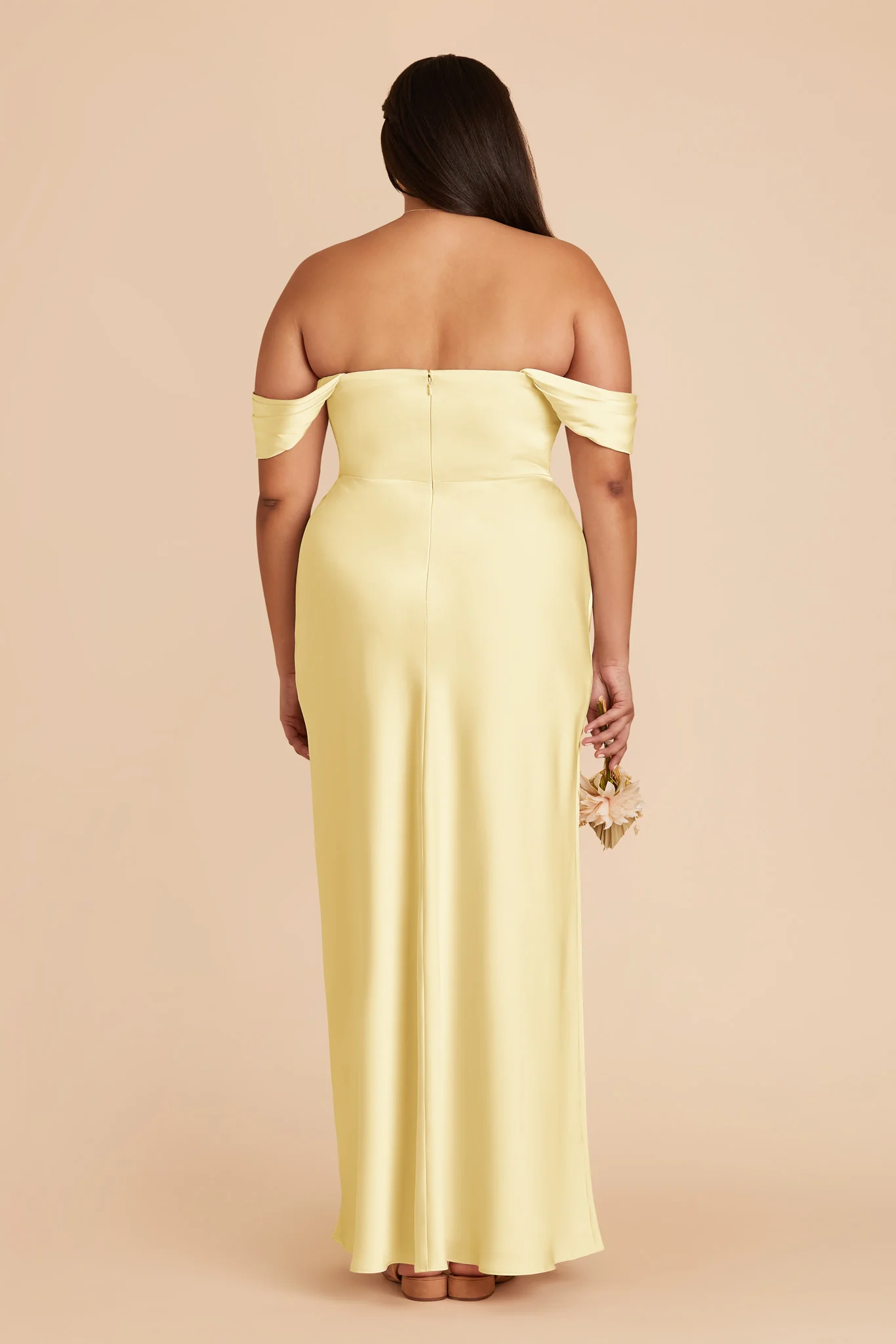 Matte Satin Lemon Sorbet Dress - XNAUWBI