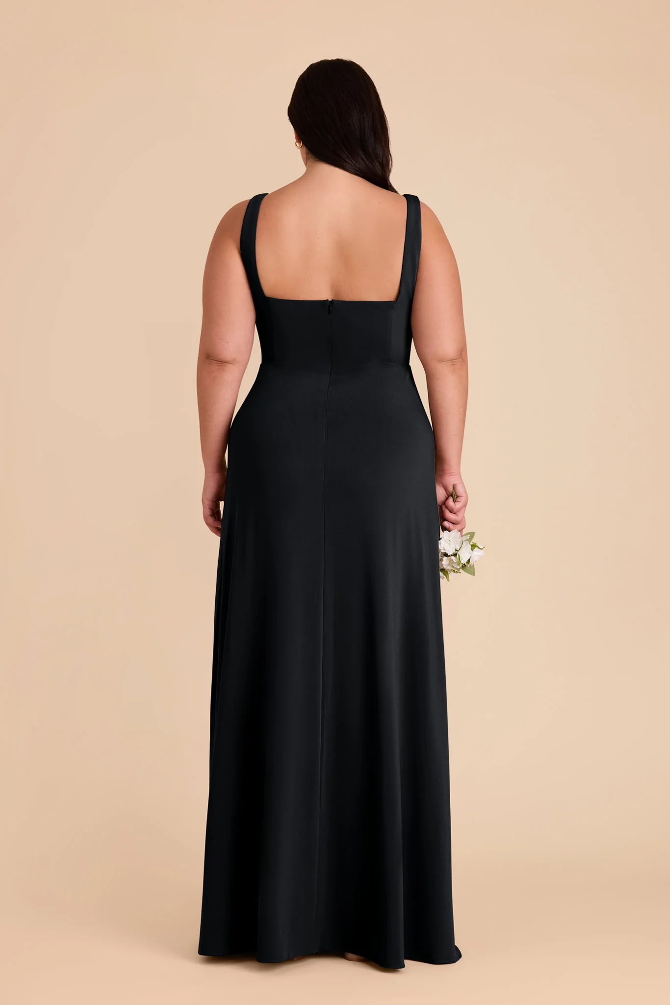 Luxe Knit Black Dress - XNAUWBI