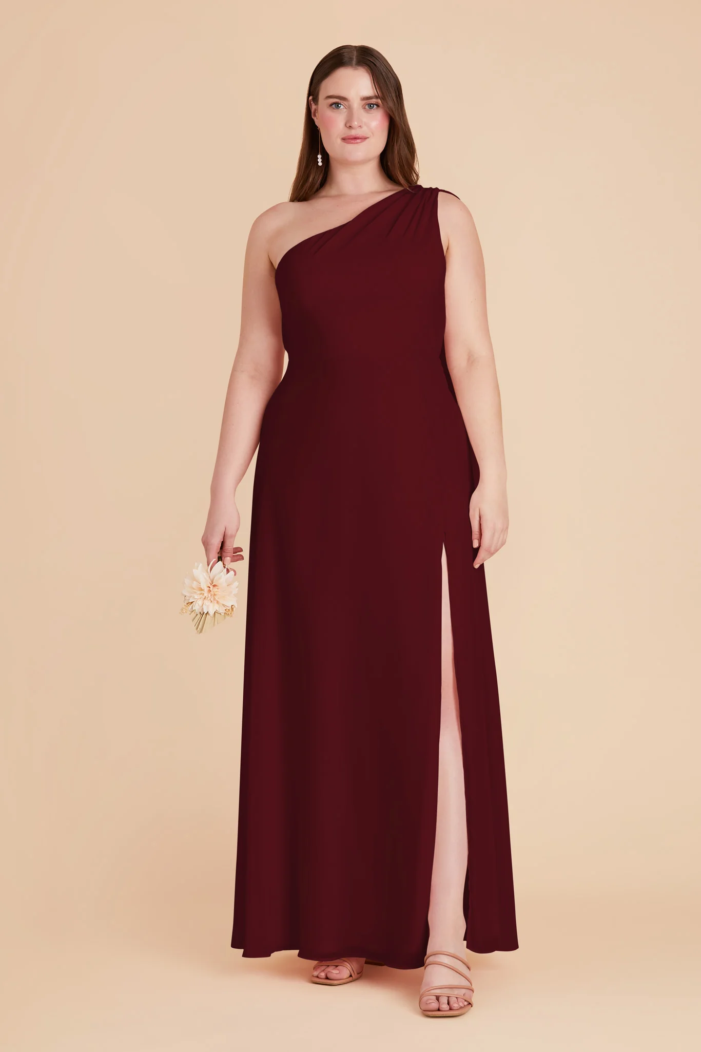 Chiffon Cabernet Dress - XNAUWBI