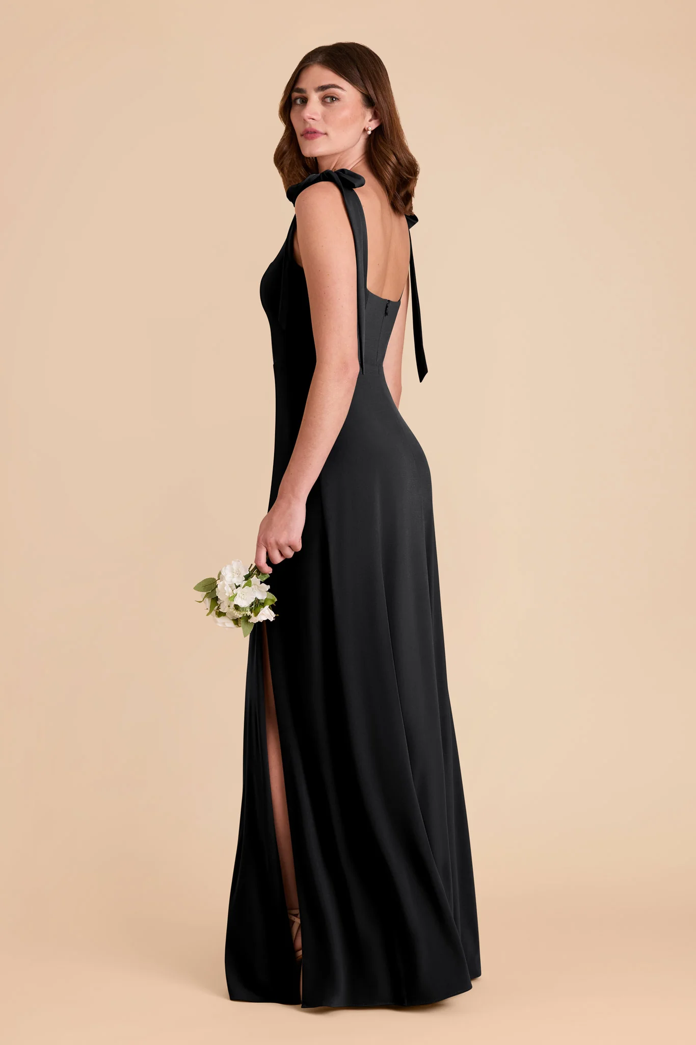 Luxe Knit Black Dress - XNAUWBI