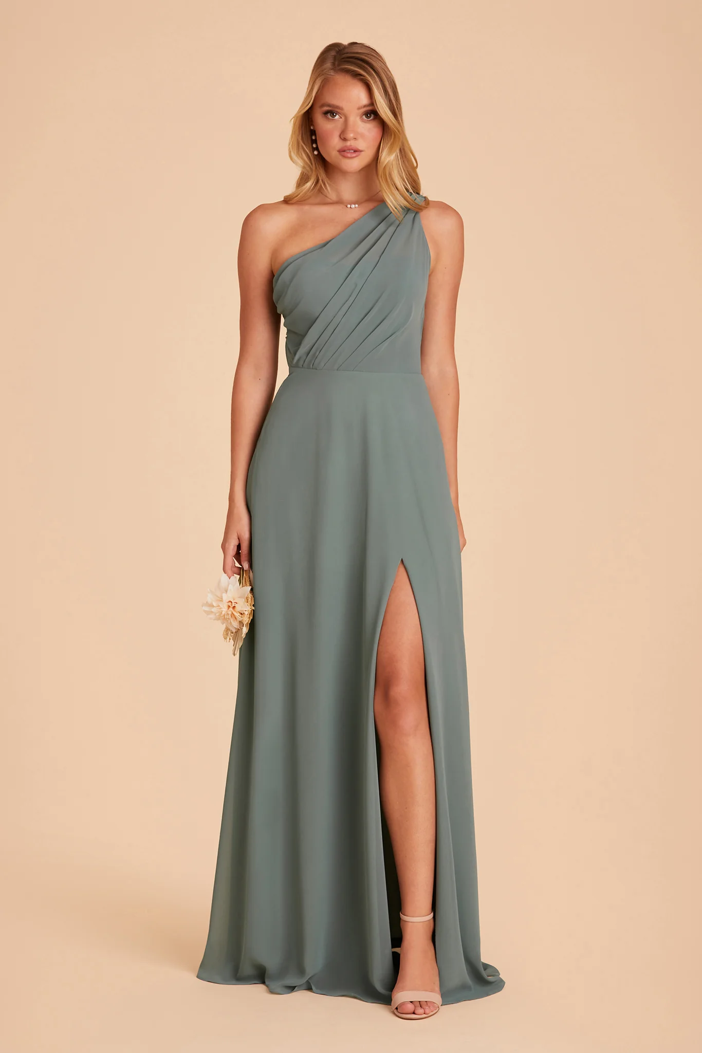 Chiffon Sea Glass Dress - XNAUWBI