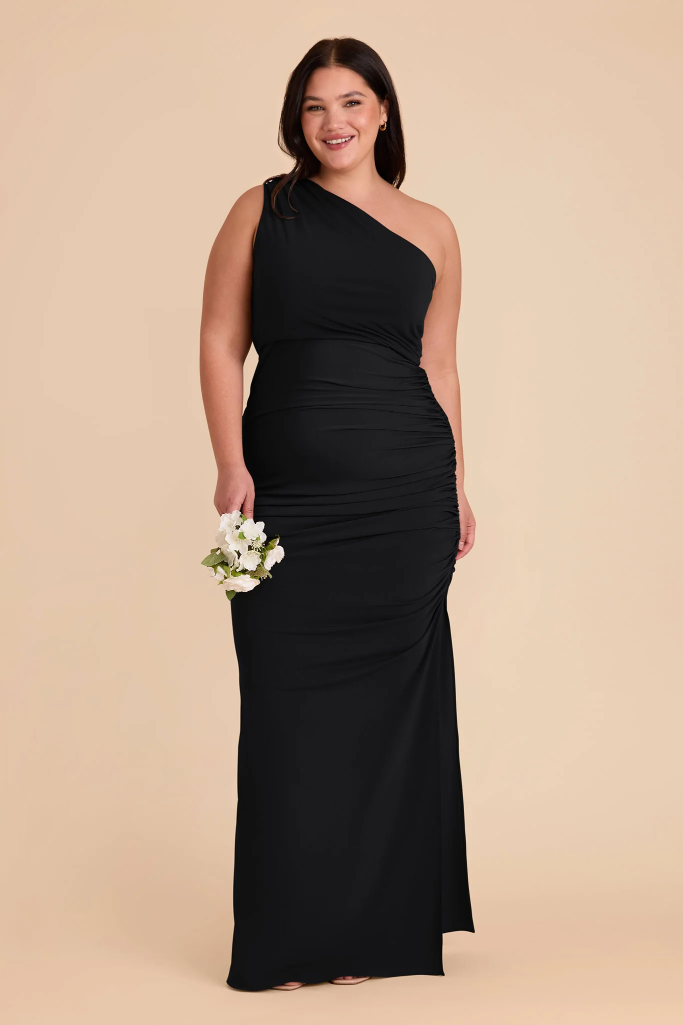 Luxe Knit Black Dress - XNAUWBI