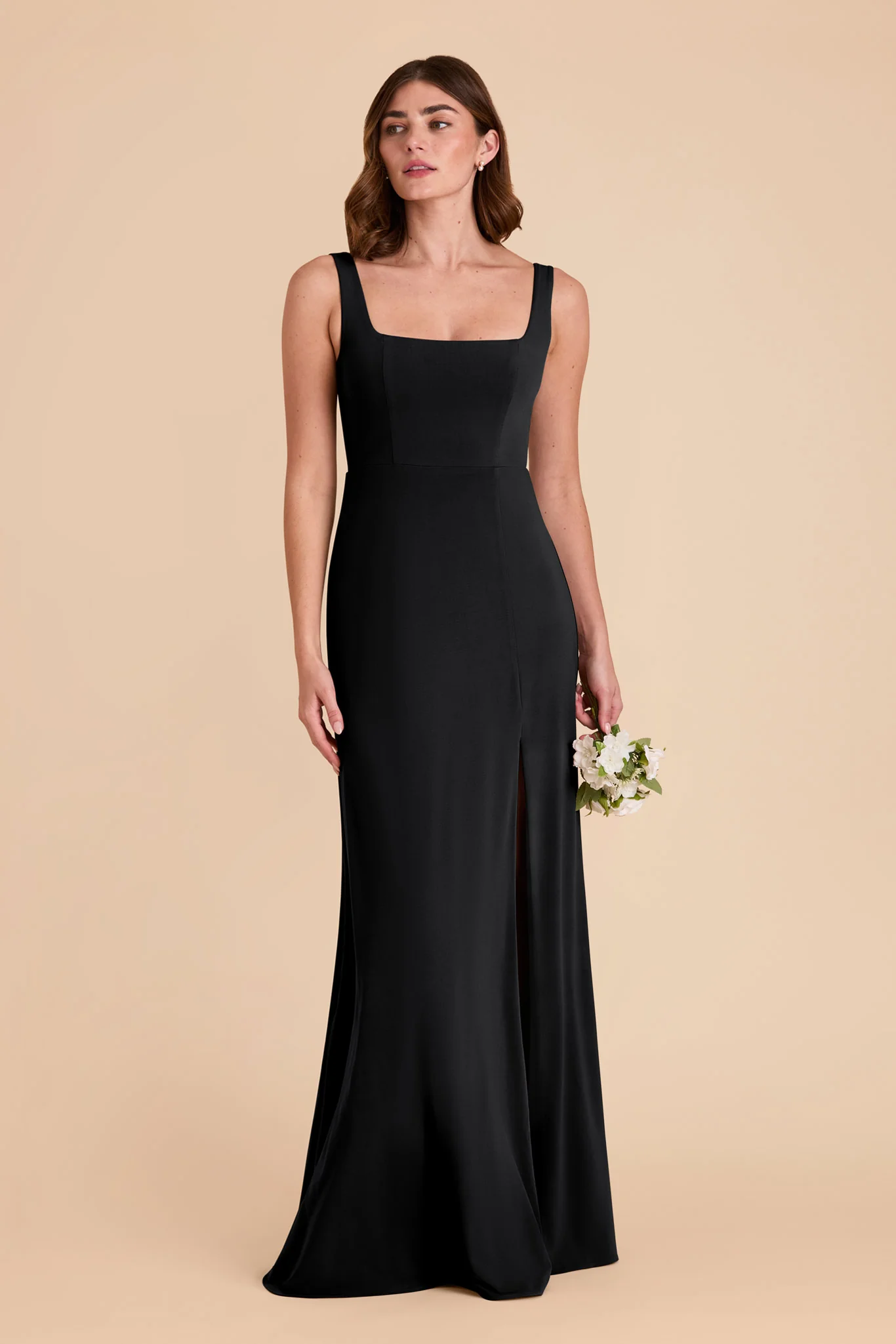 Luxe Knit Black Dress - XNAUWBI