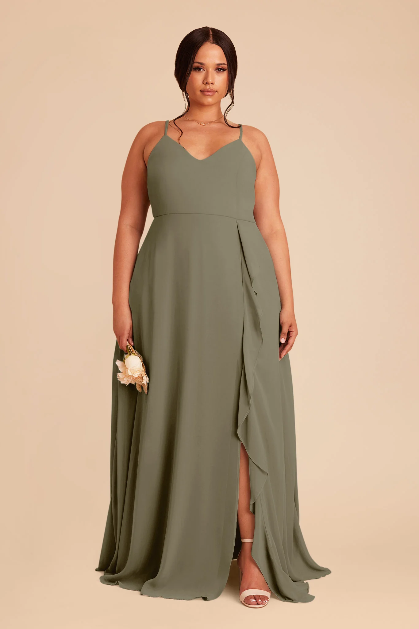 Chiffon Thyme Dress - XNAUWBI