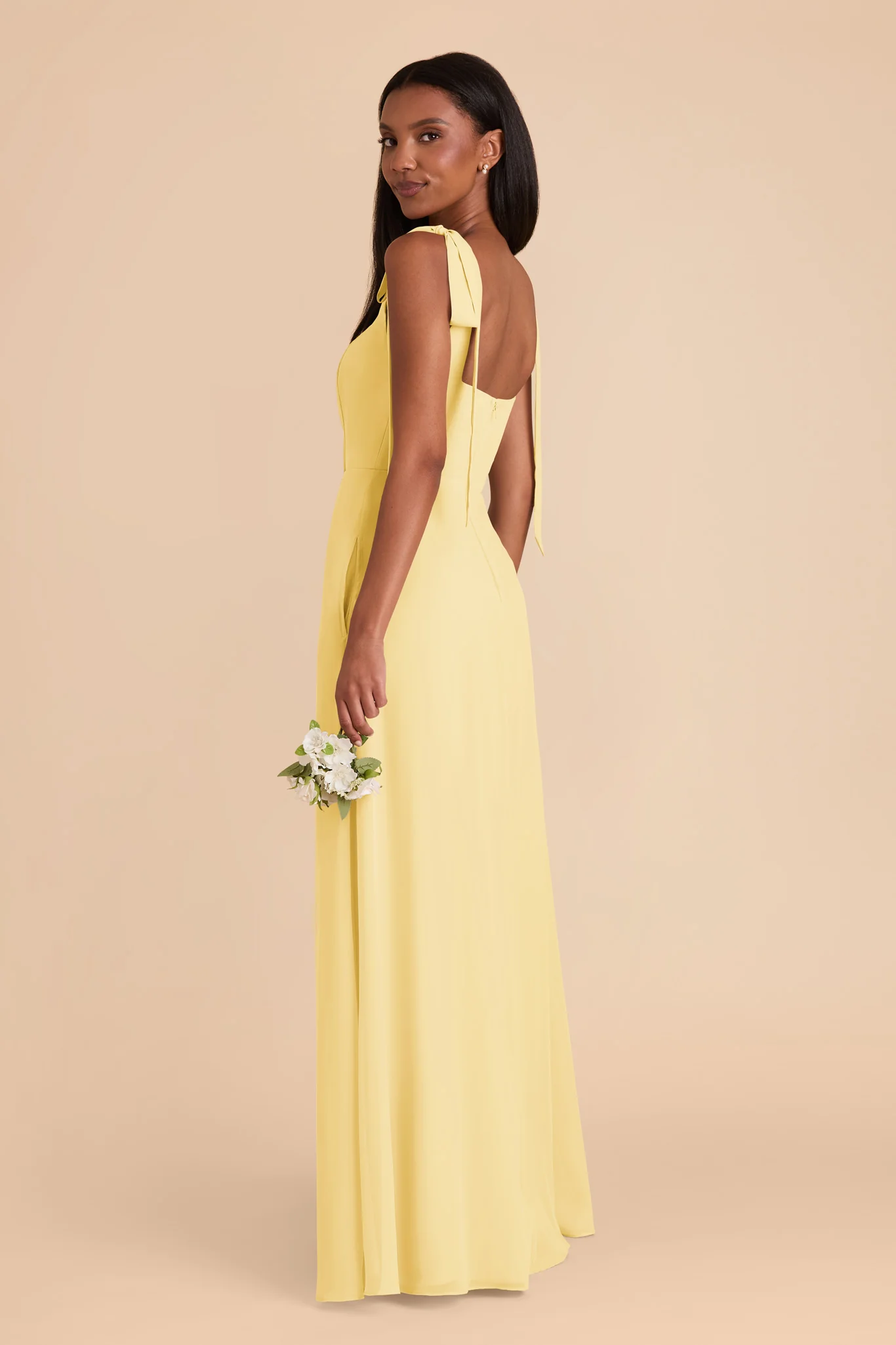 Chiffon Lemon Sorbet Dress - XNAUWBI