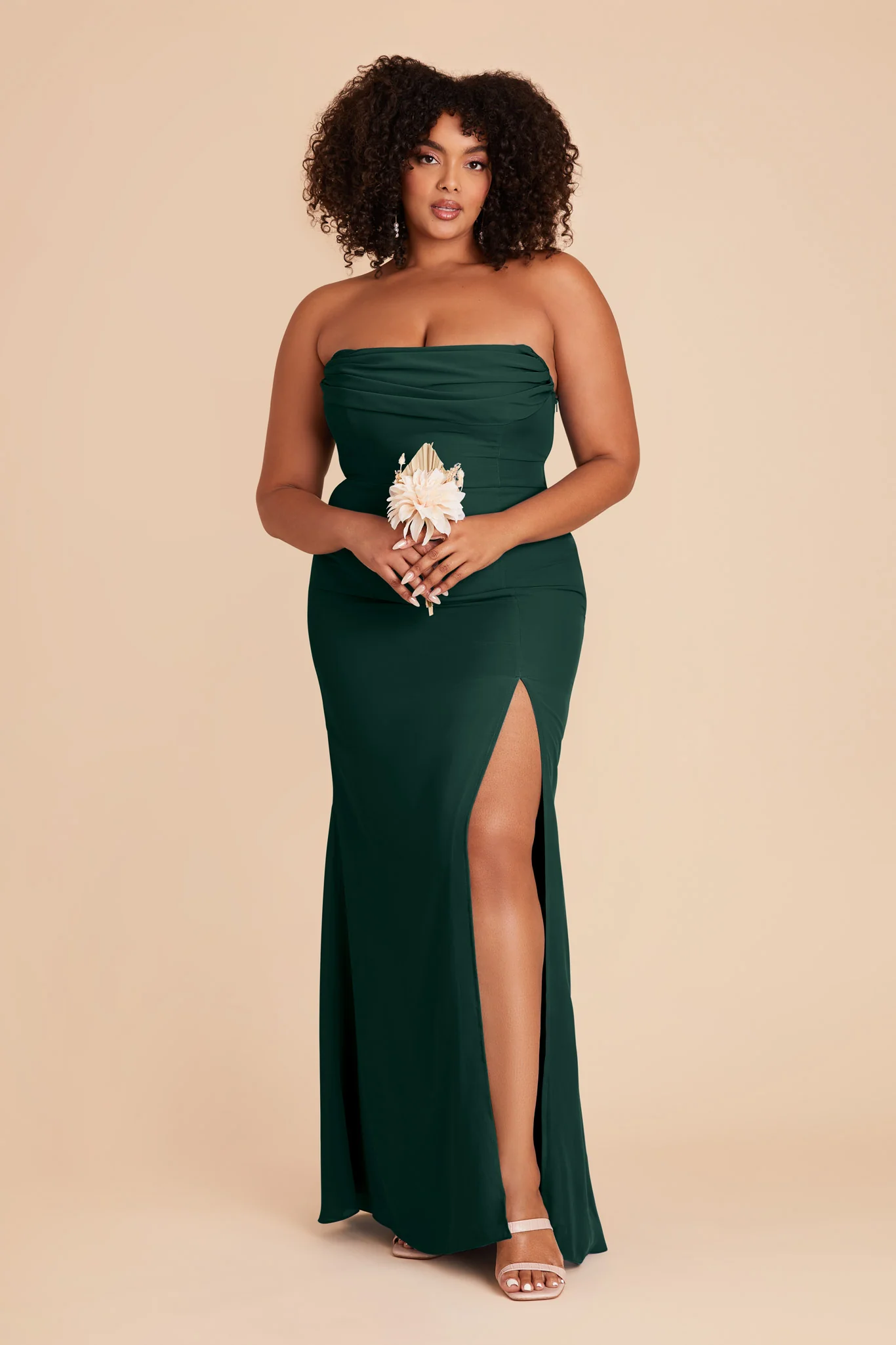 Chiffon Emerald Dress - XNAUWBI