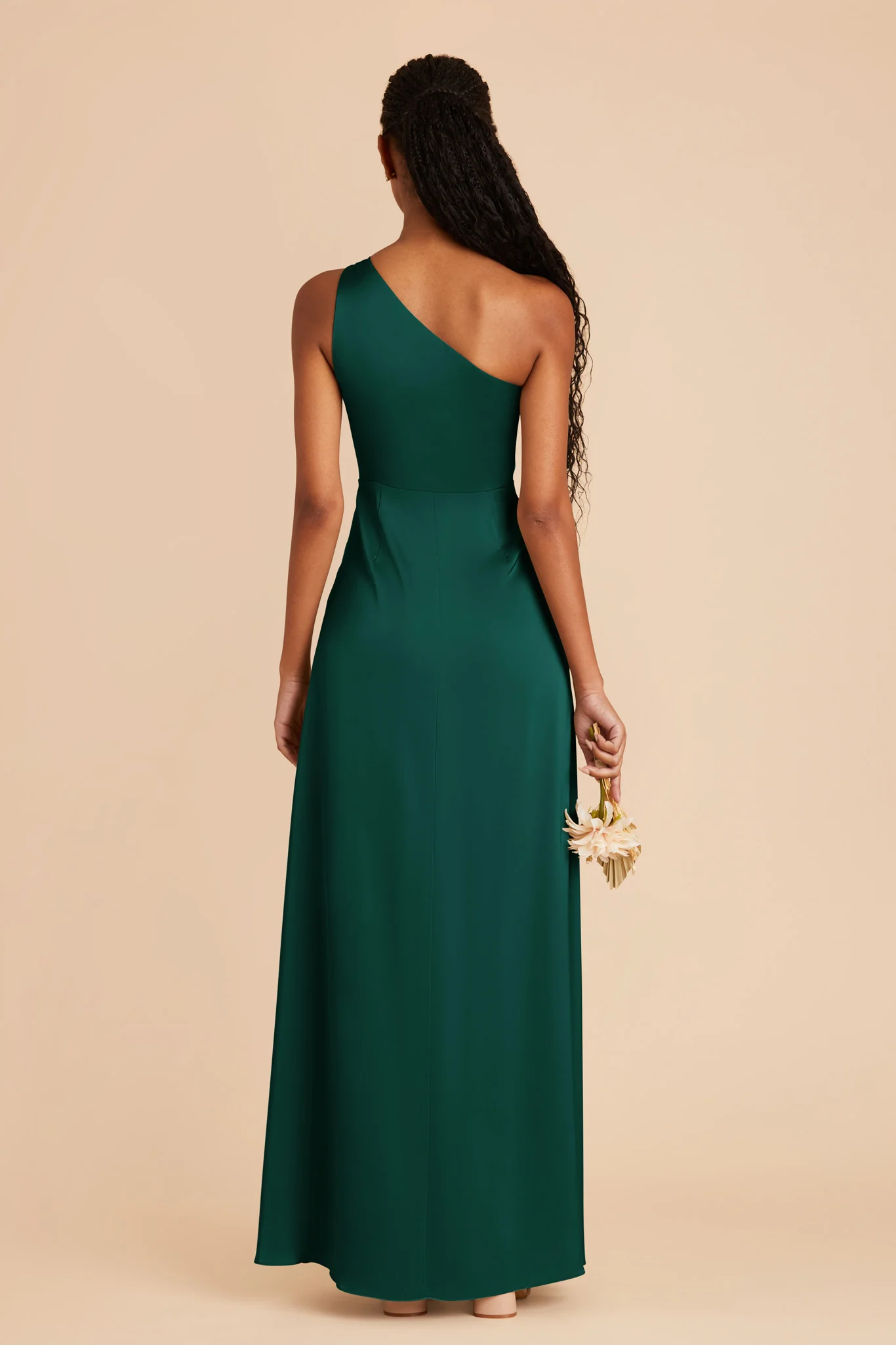 Matte Satin Emerald Dress - XNAUWBI