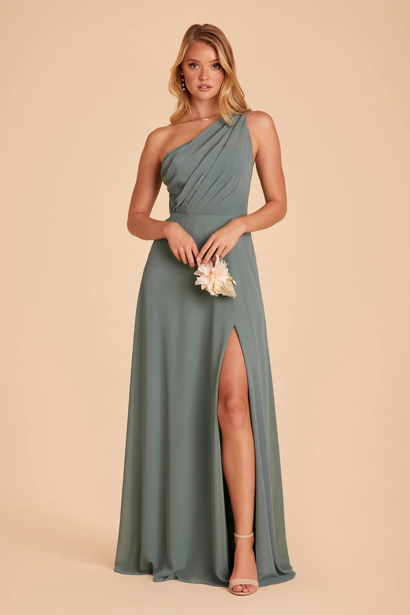 Chiffon Sea Glass Dress - XNAUWBI