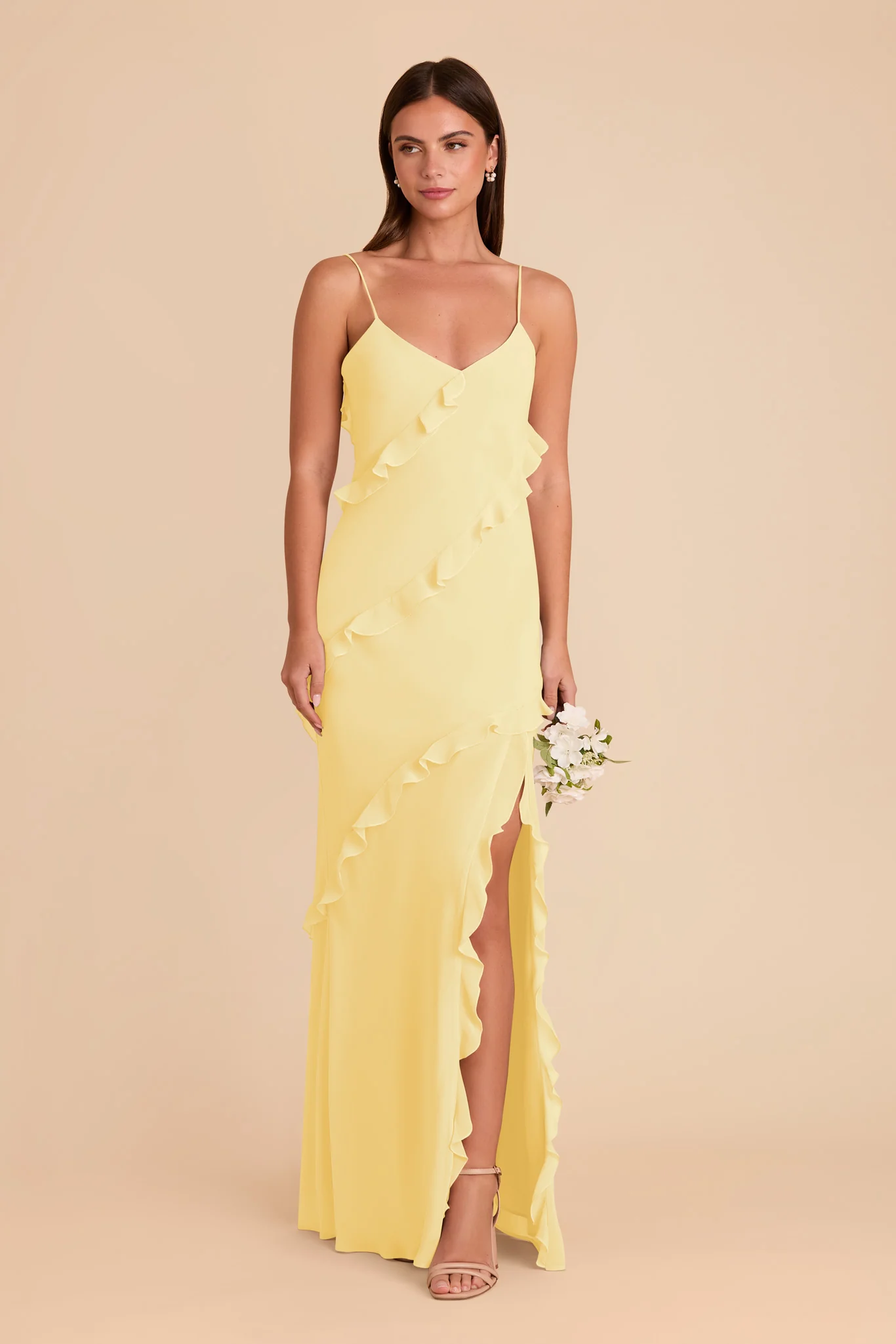 Chiffon Lemon Sorbet Dress - XNAUWBI