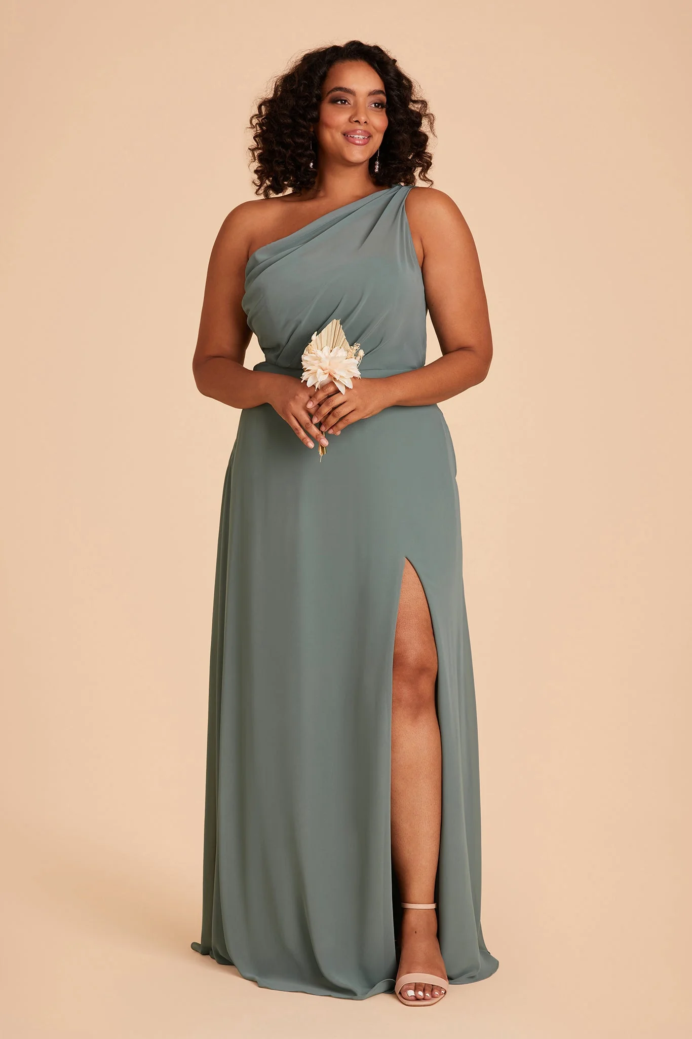 Chiffon Sea Glass Dress - XNAUWBI
