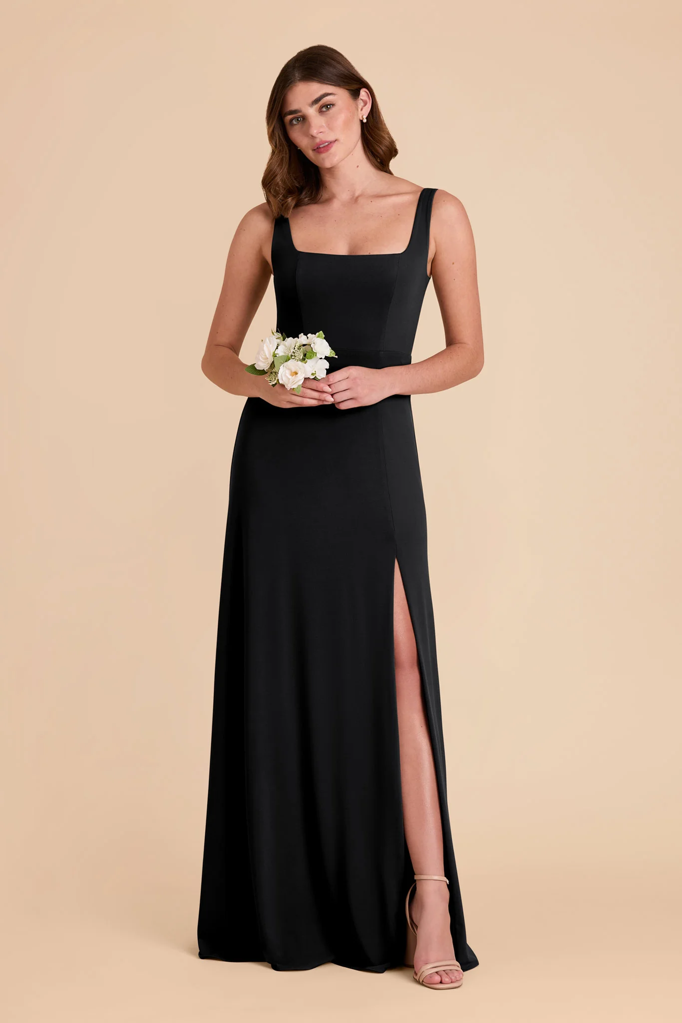 Luxe Knit Black Dress - XNAUWBI