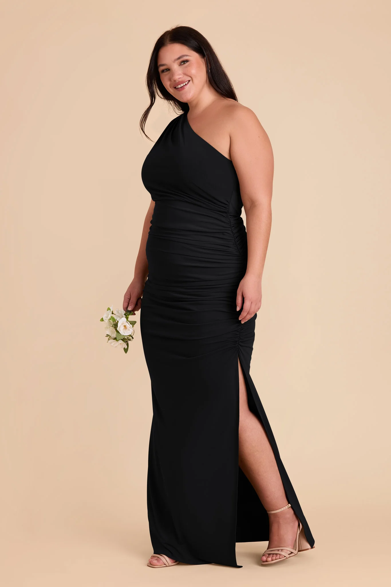 Luxe Knit Black Dress - XNAUWBI
