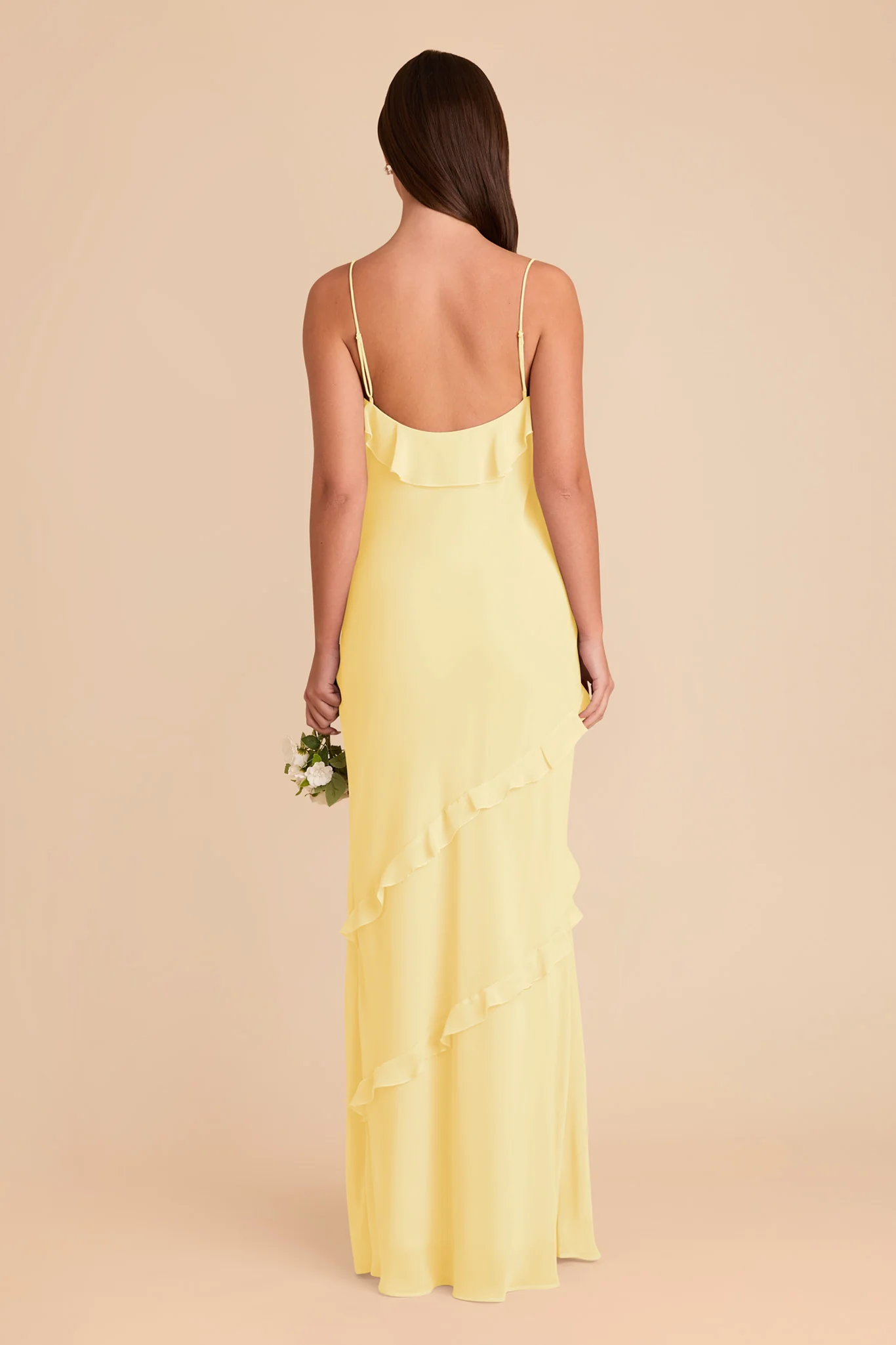 Chiffon Lemon Sorbet Dress - XNAUWBI